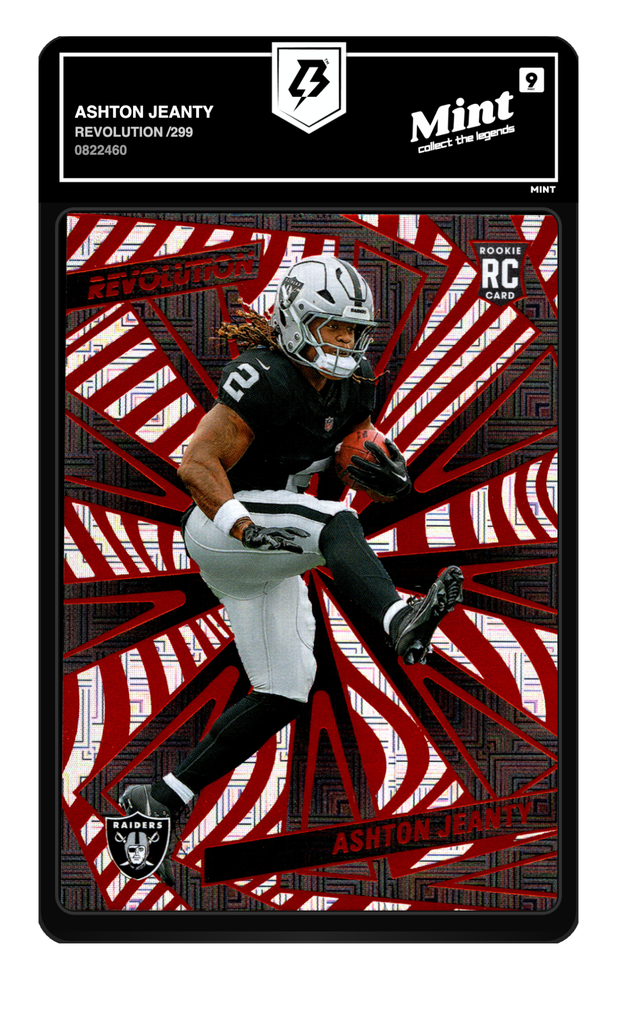 Ashton Jeanty graded 9