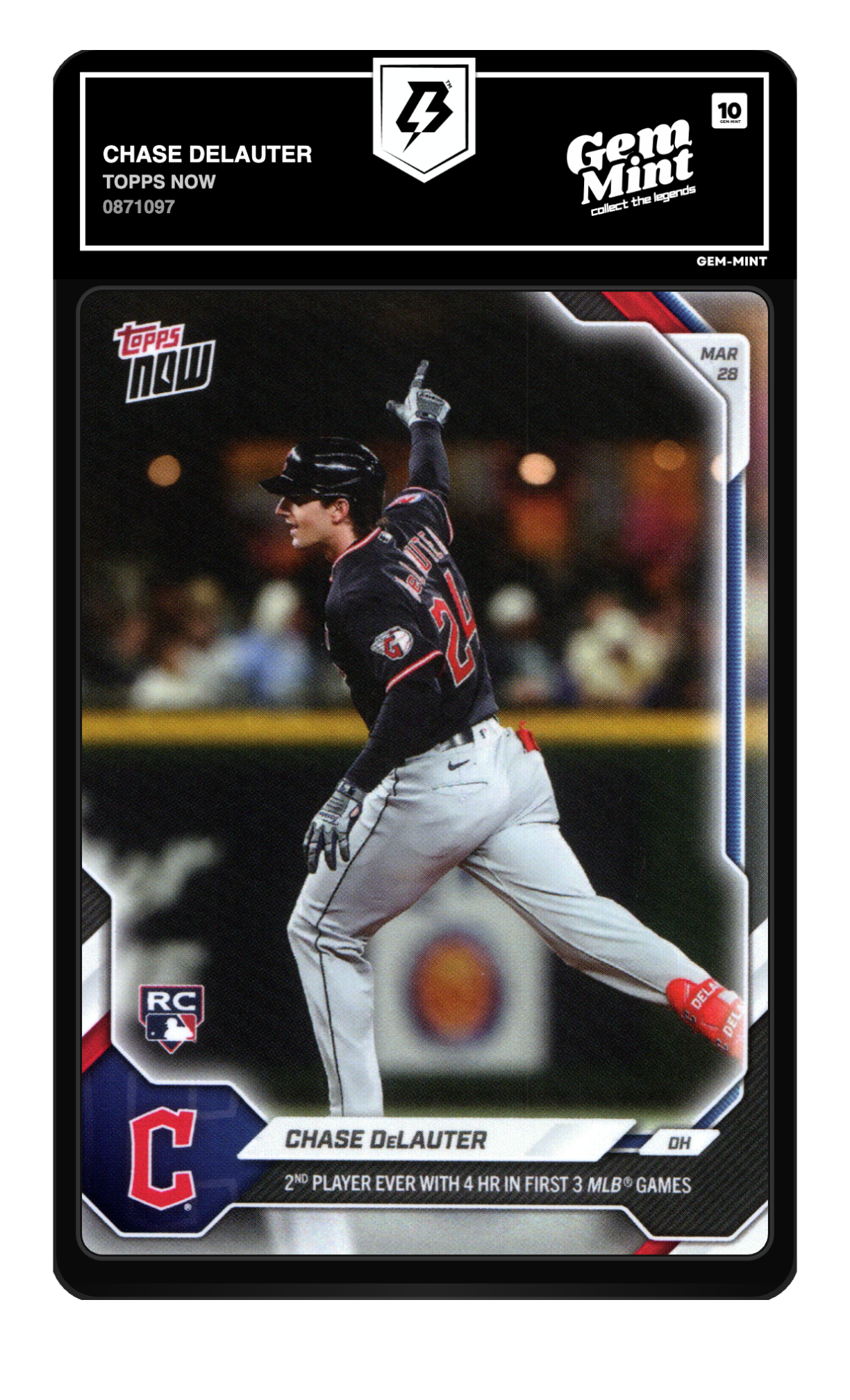 Chase Delauter graded 10