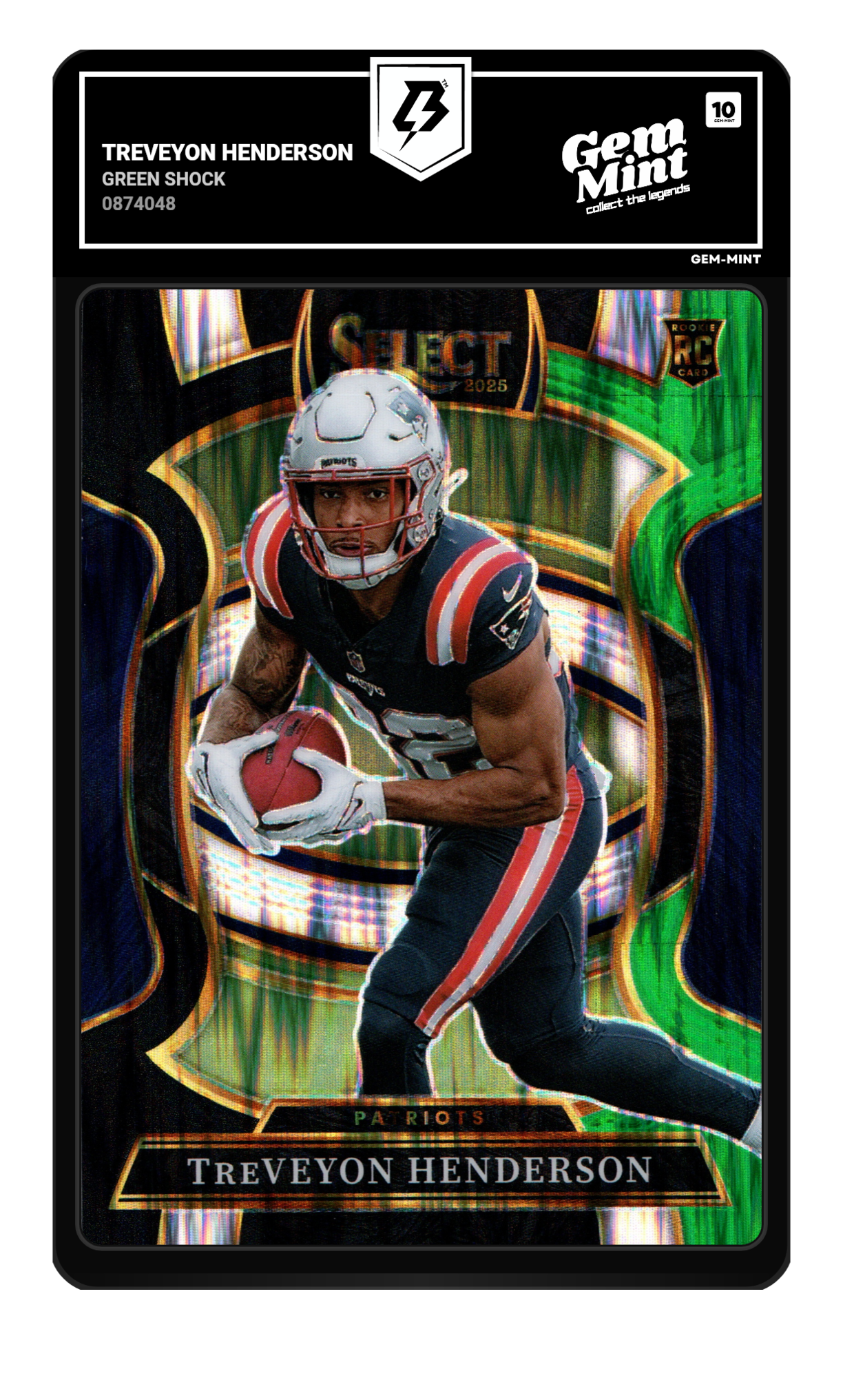 Treveyon Henderson graded 10