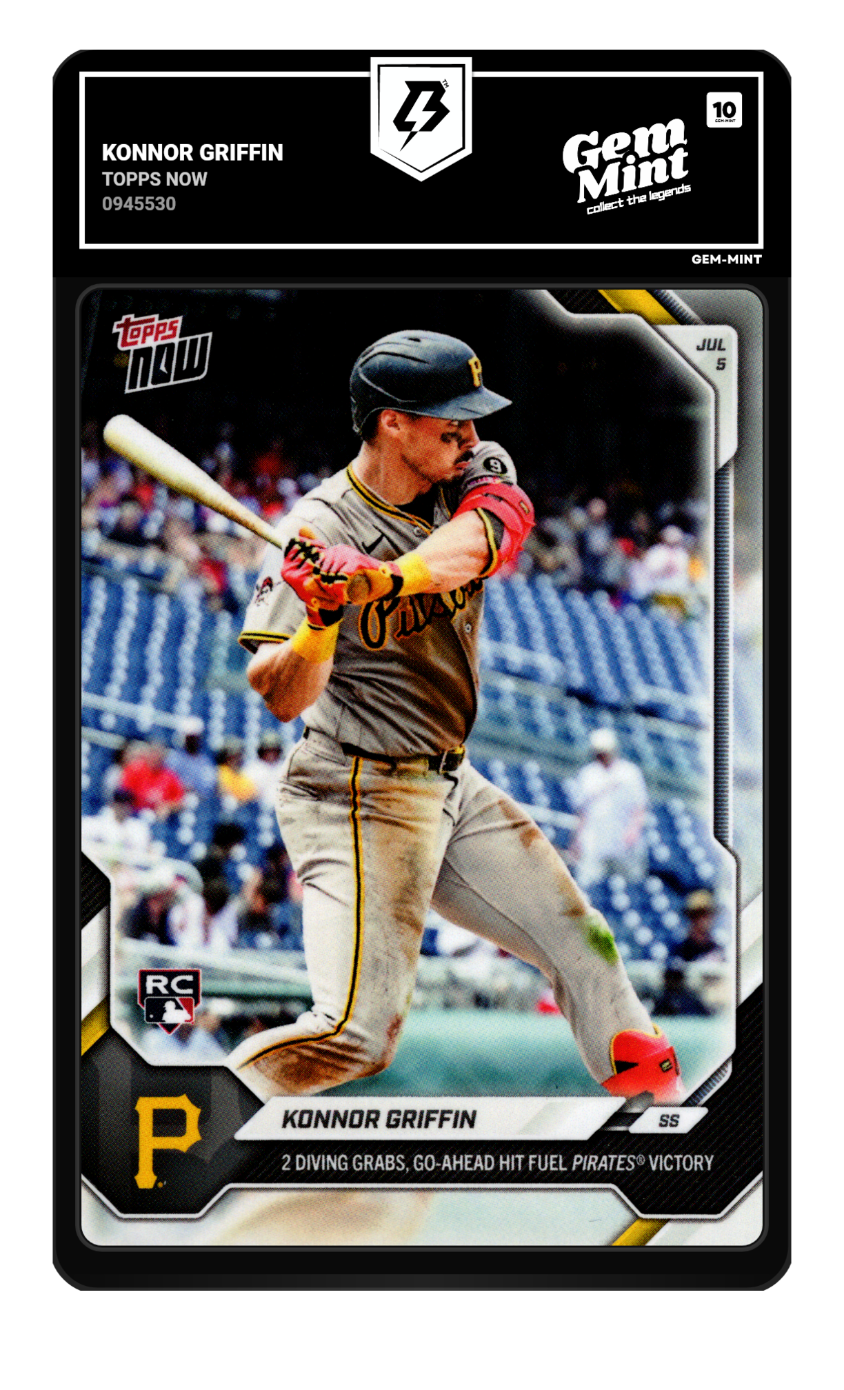 Konnor Griffin graded 10