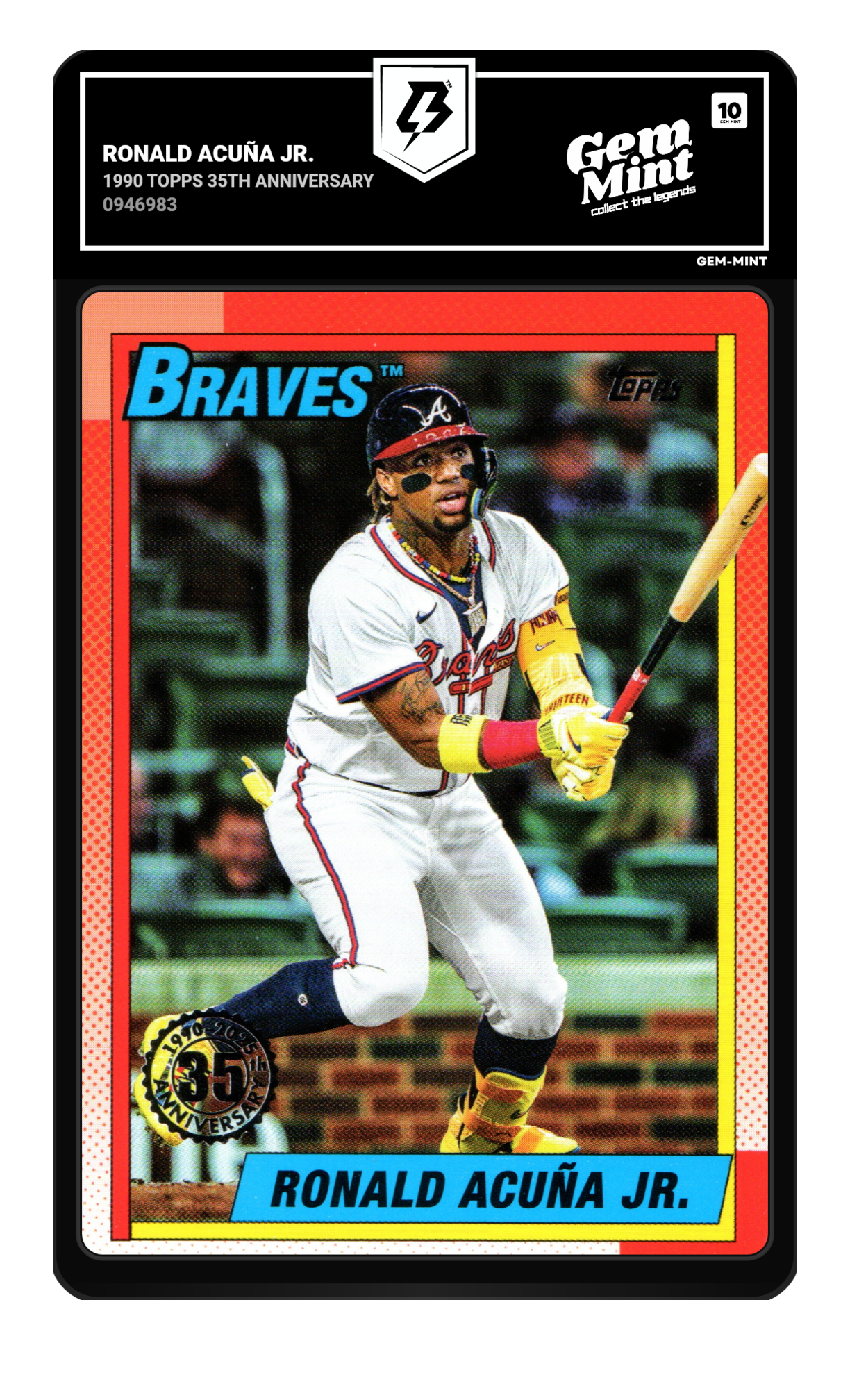 Ronald Acuña Jr. graded 10