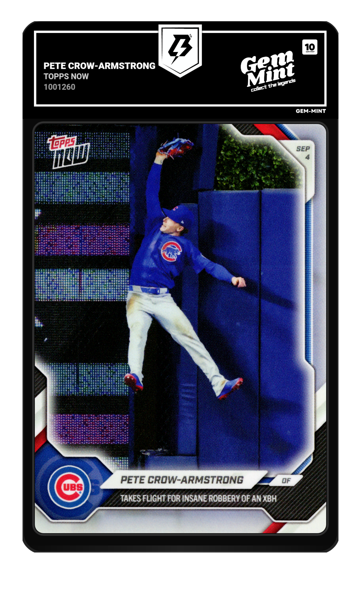 Pete Crow-Armstrong graded 10