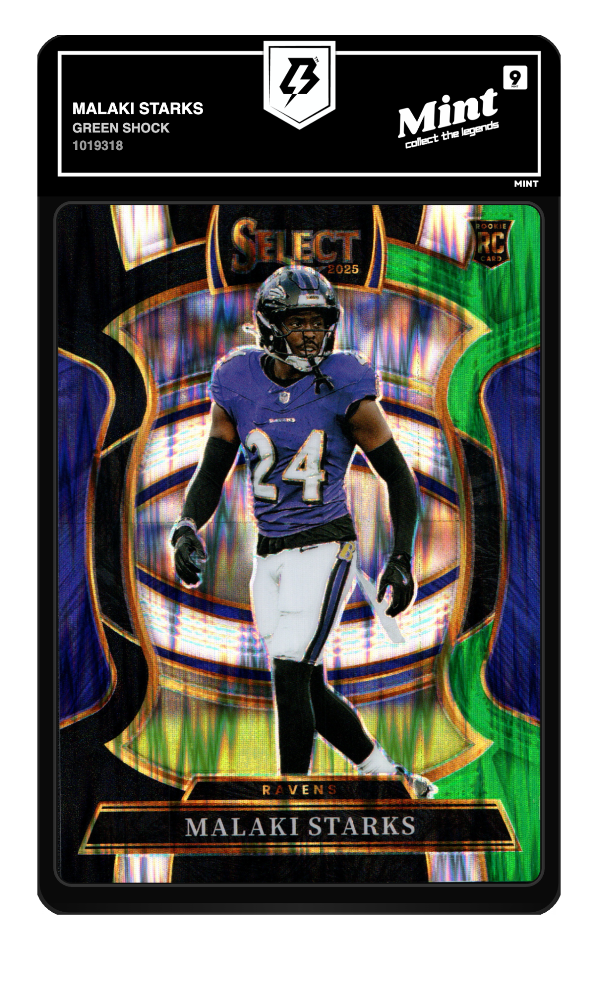 Malaki Starks graded 9
