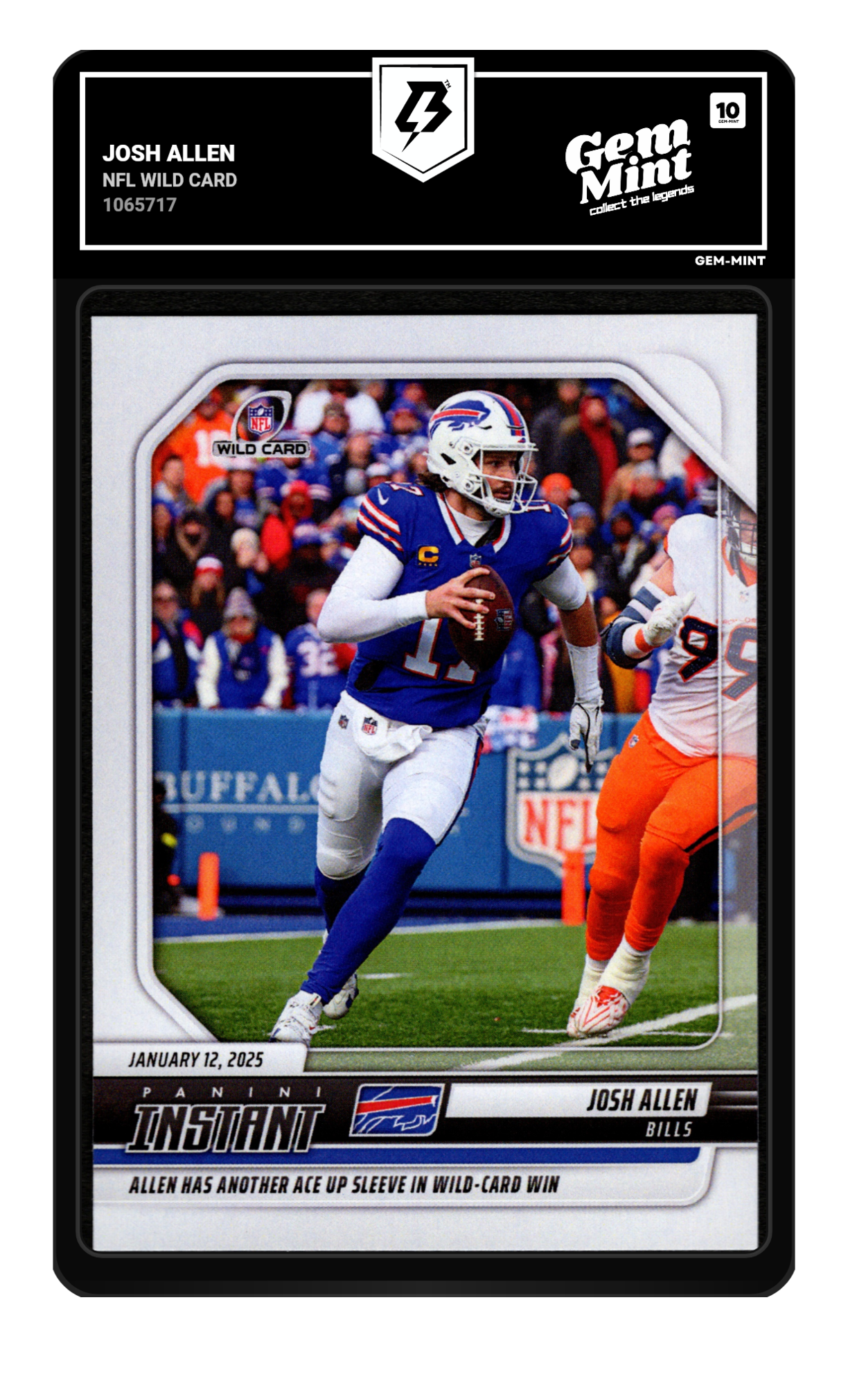Josh Allen graded 10