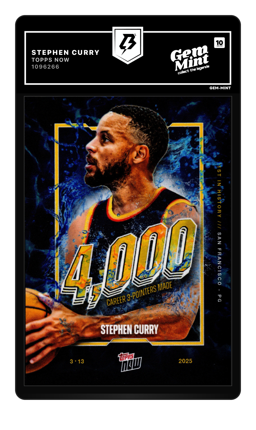 Stephen Curry graded 10