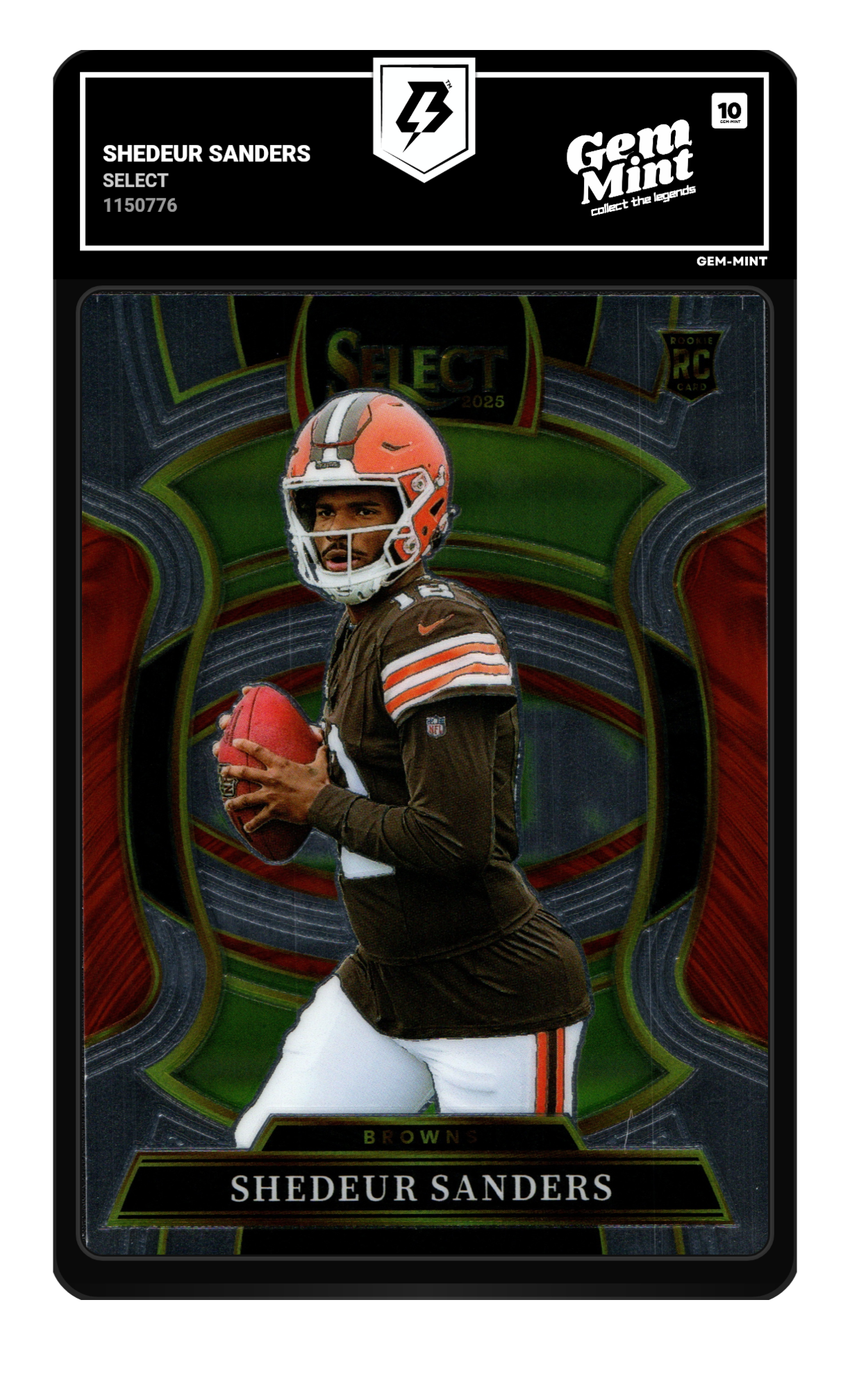 Shedeur Sanders graded 10