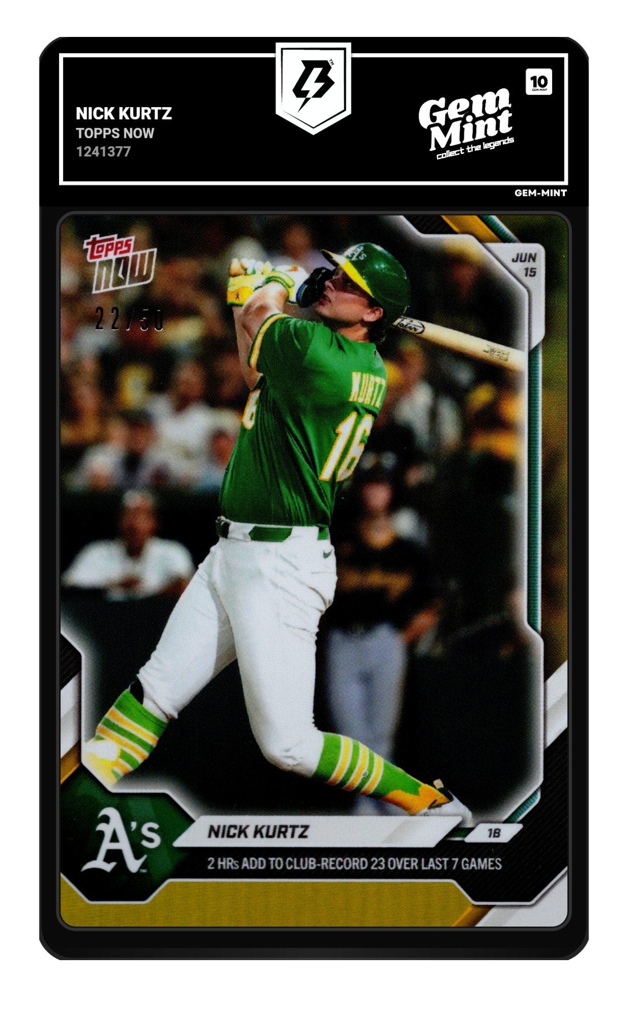 Nick Kurtz graded 10