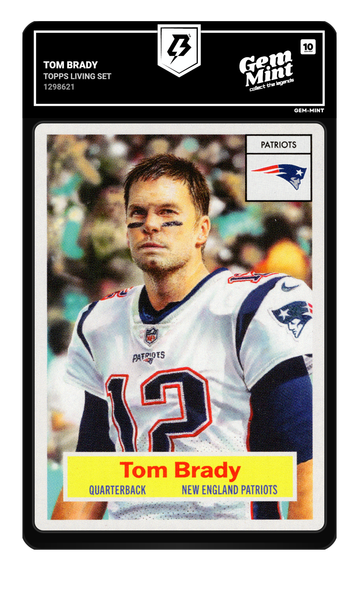 Tom Brady graded 10