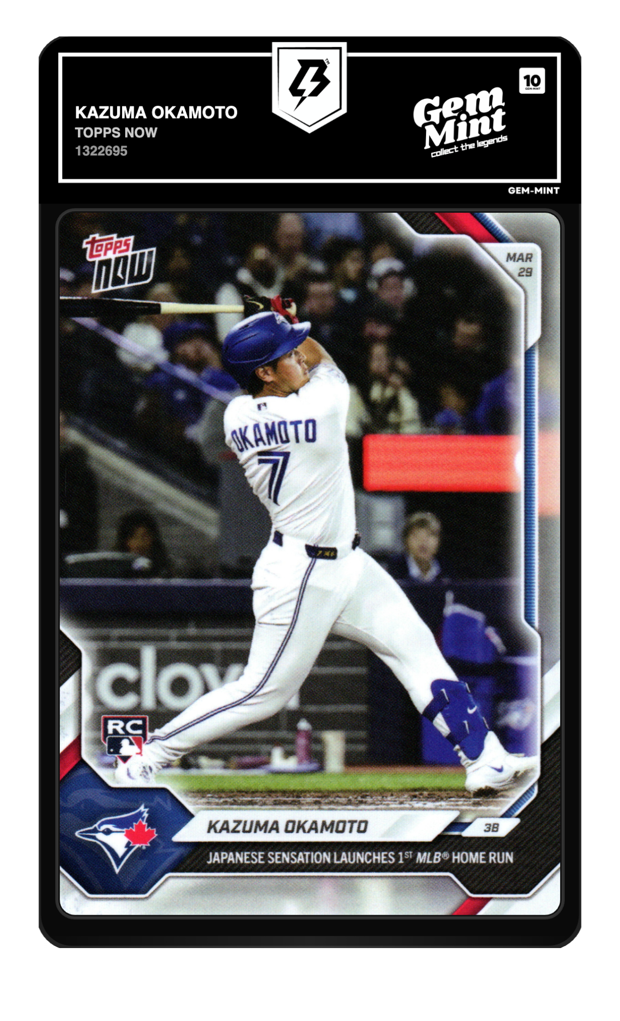 Kazuma Okamoto graded 10