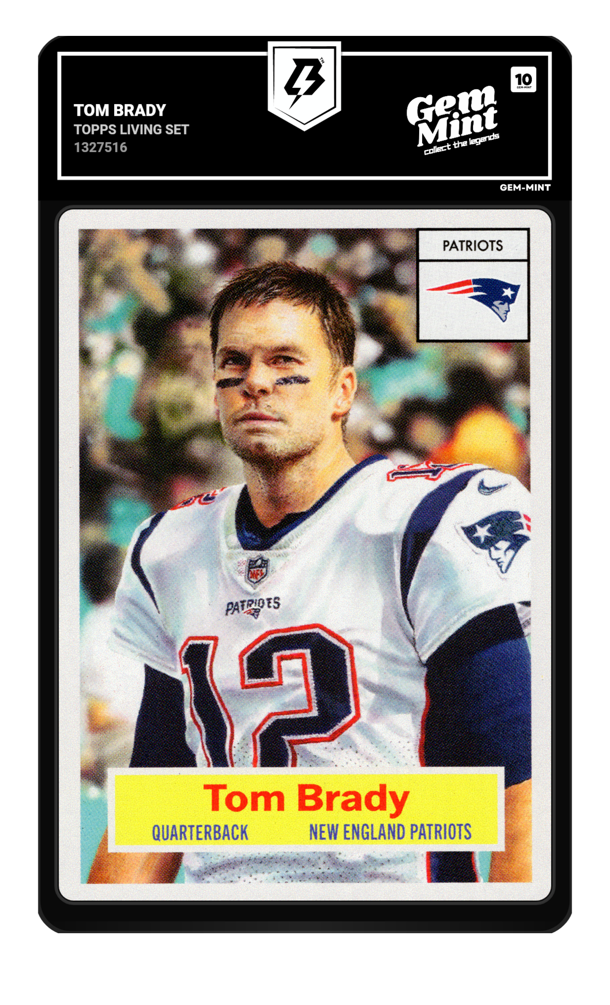 Tom Brady graded 10