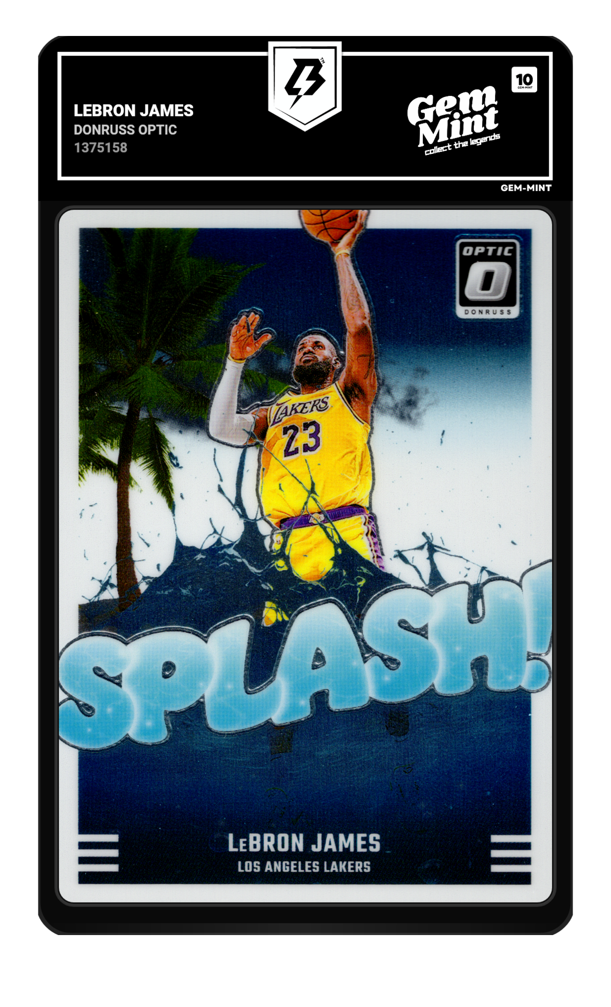 LeBron James graded 10