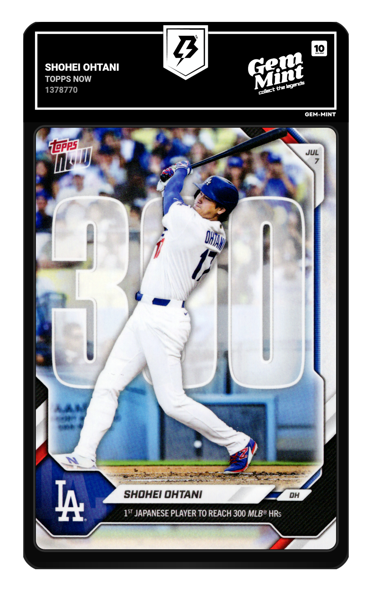 Shohei Ohtani graded 10