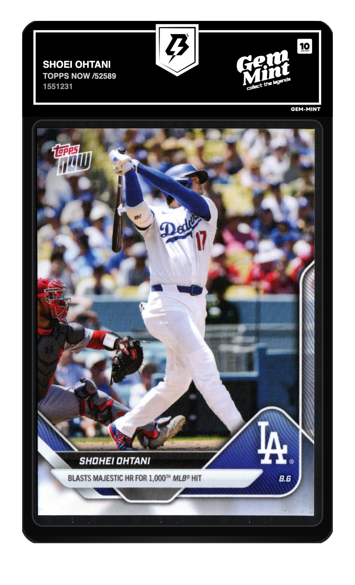 Shohei Ohtani graded 10