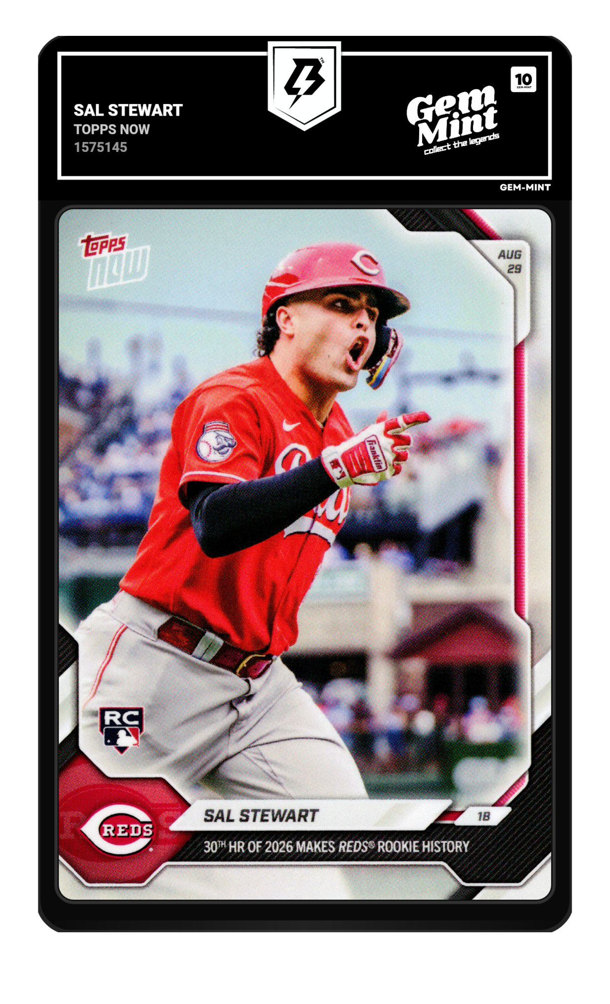 Sal Stewart graded 10