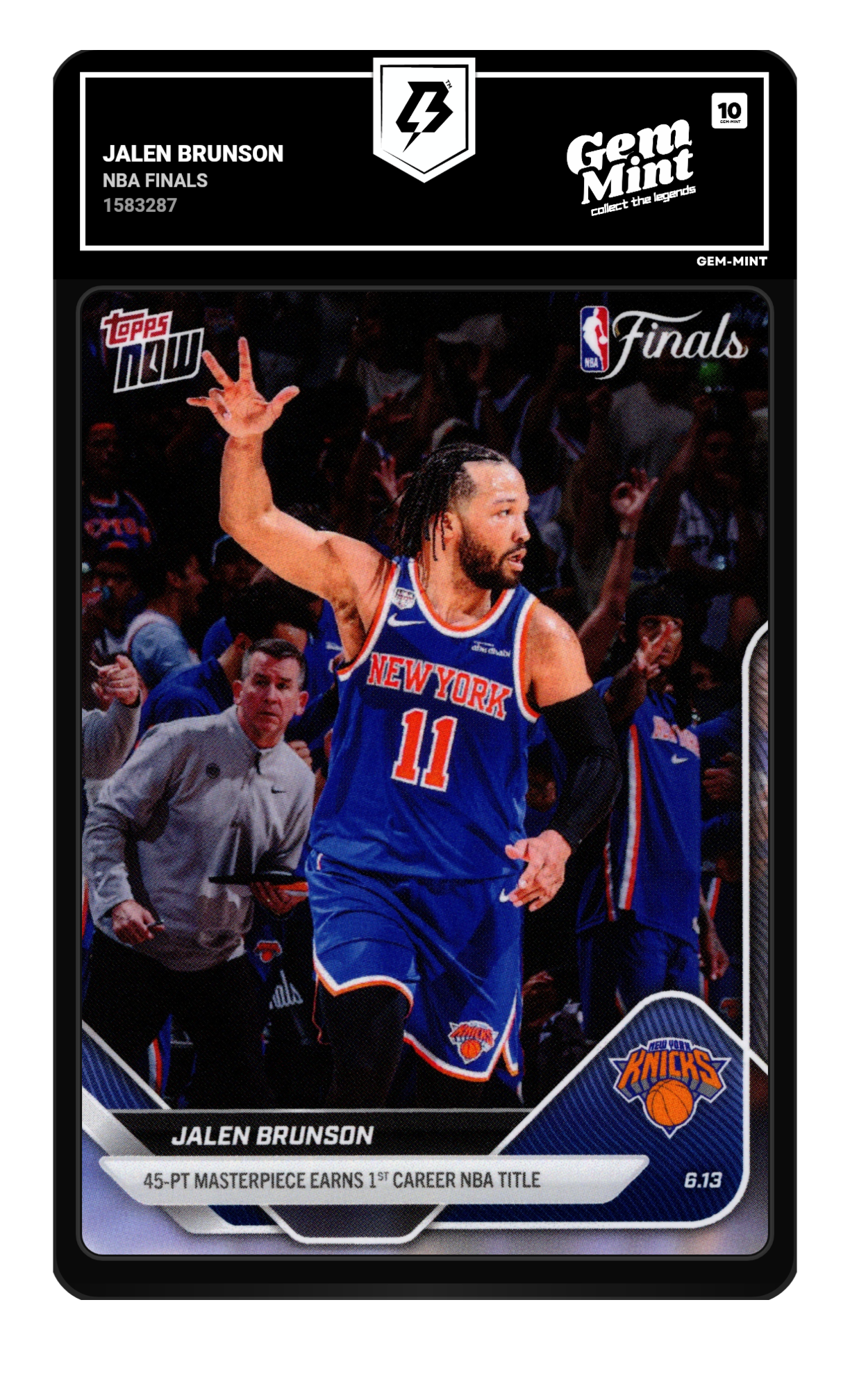 Jalen Brunson graded 10