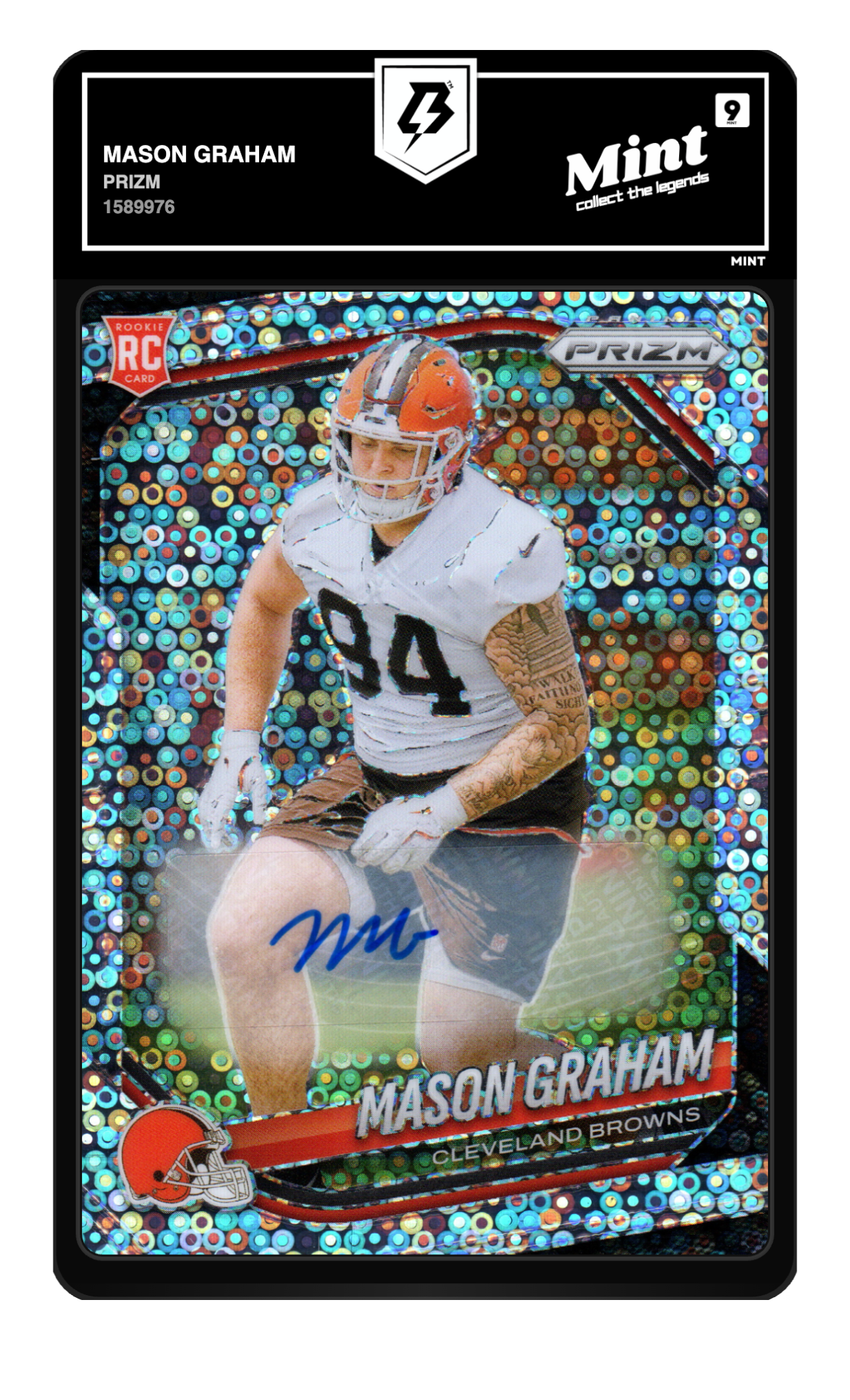 Mason Graham graded 9