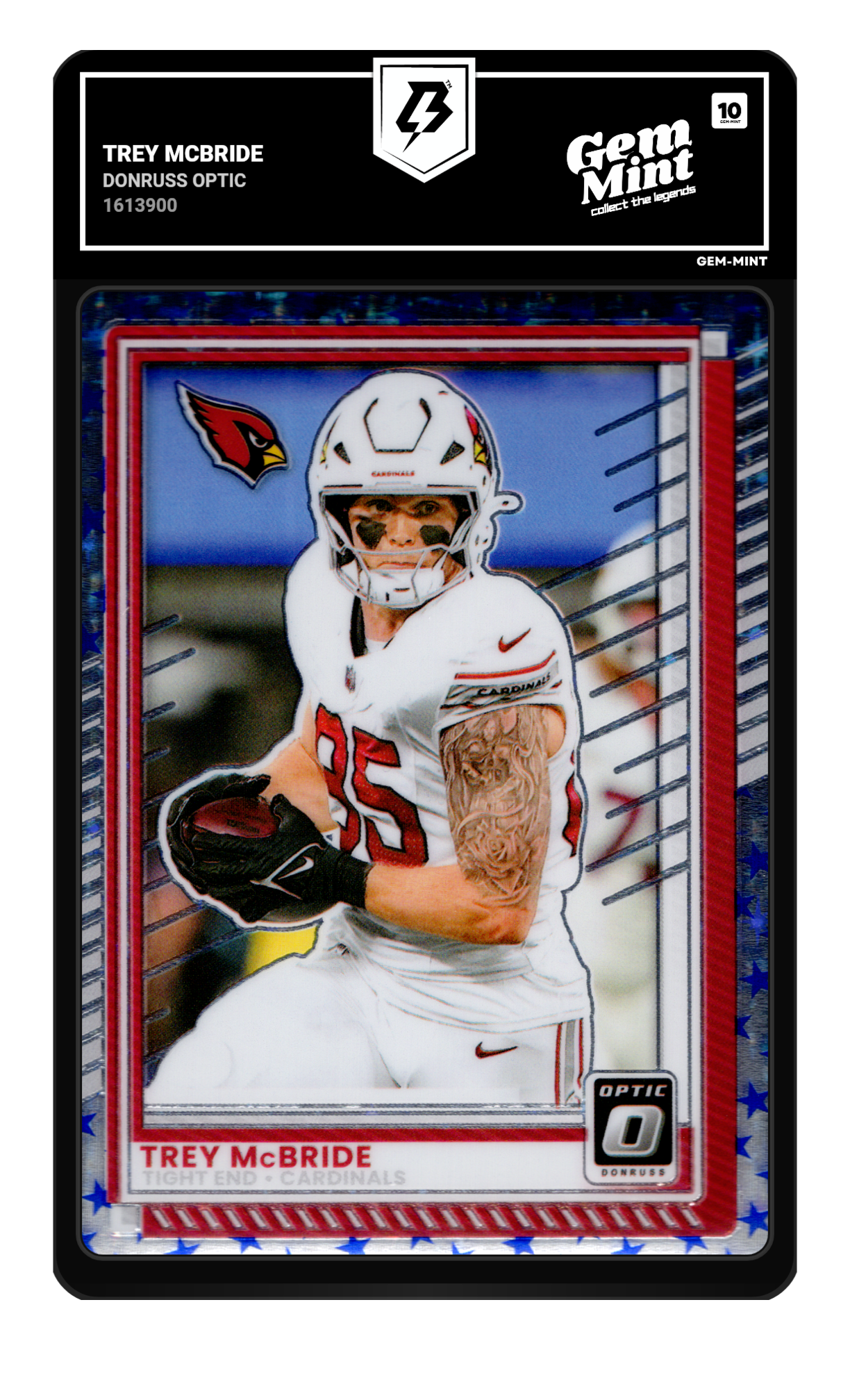 Trey McBride graded 10