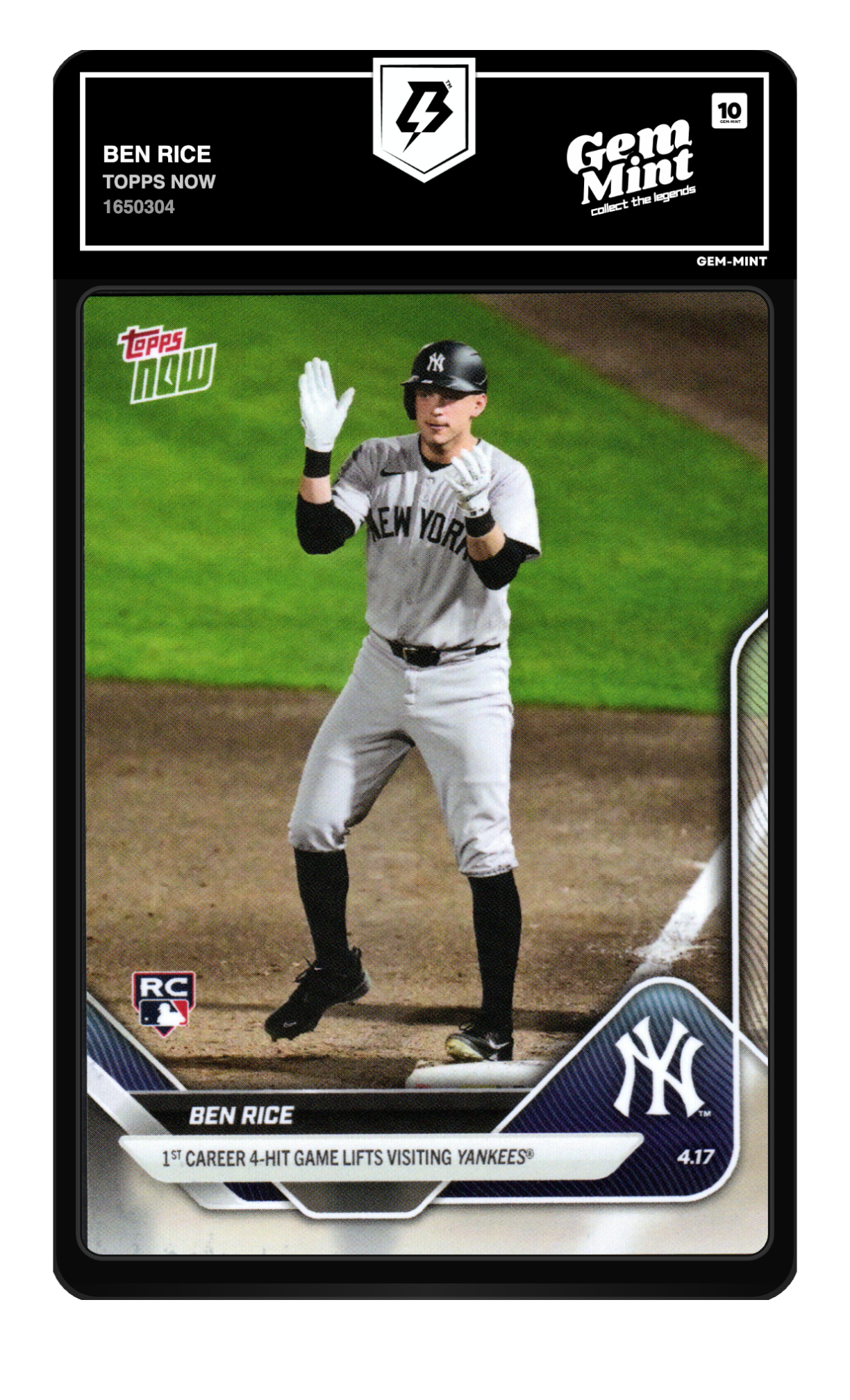 Ben Rice graded 10
