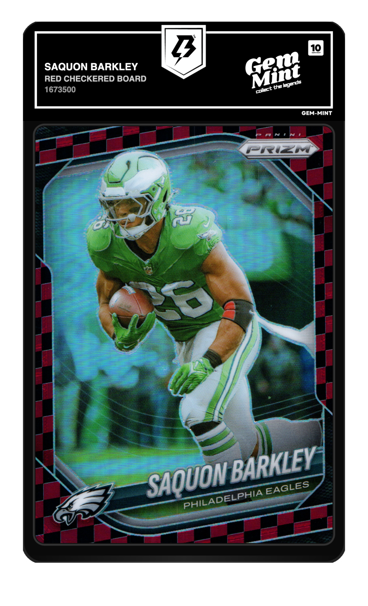 Saquon Barkley graded 10