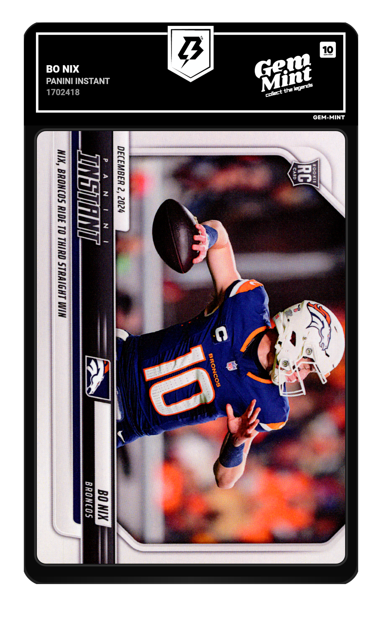 Bo Nix graded 10