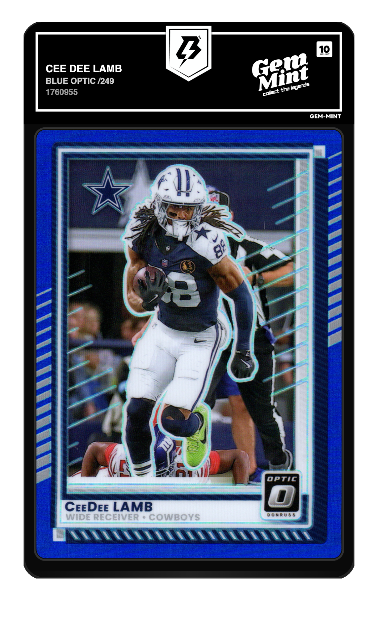 CeeDee Lamb graded 10