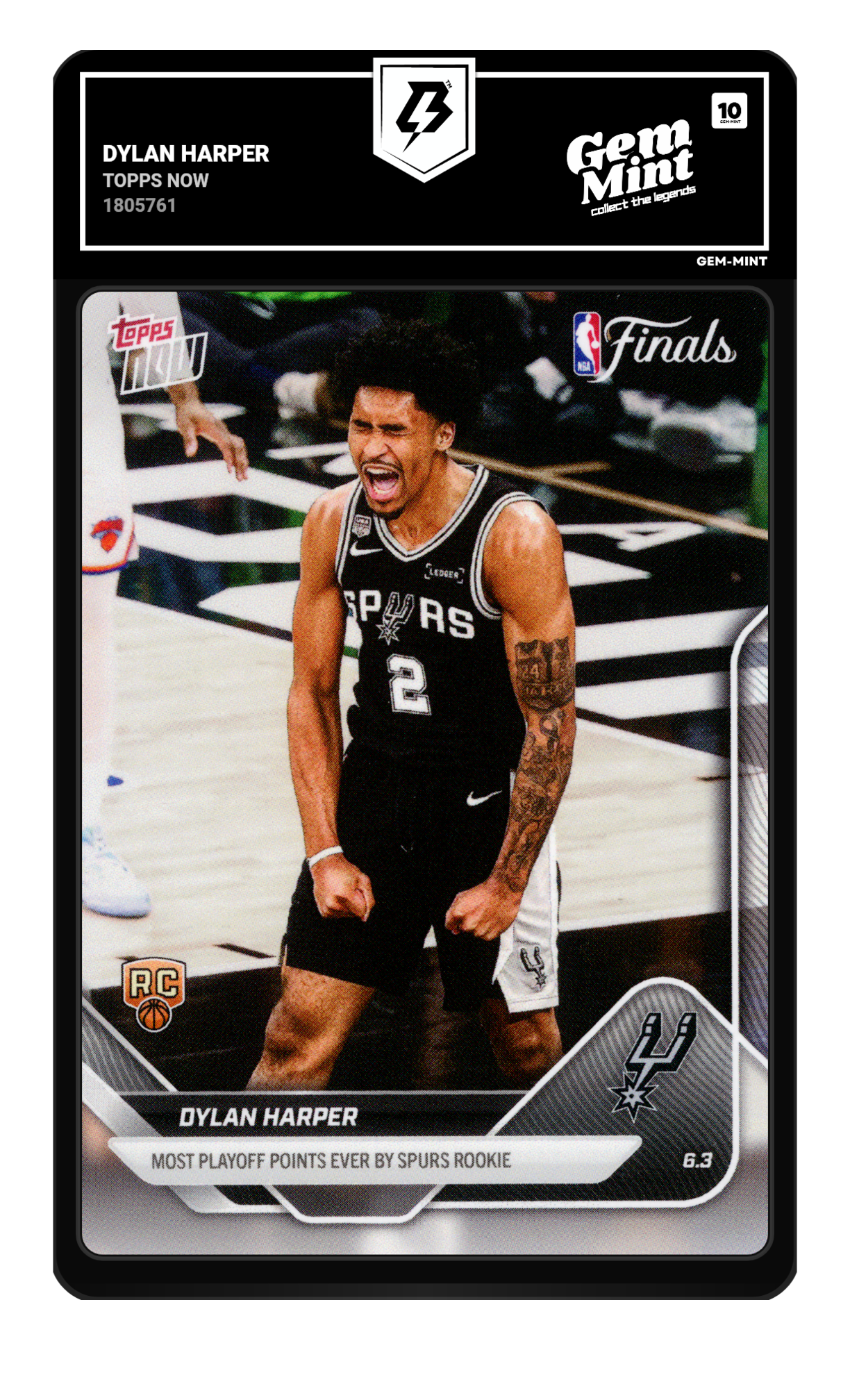 Dylan Harper graded 10