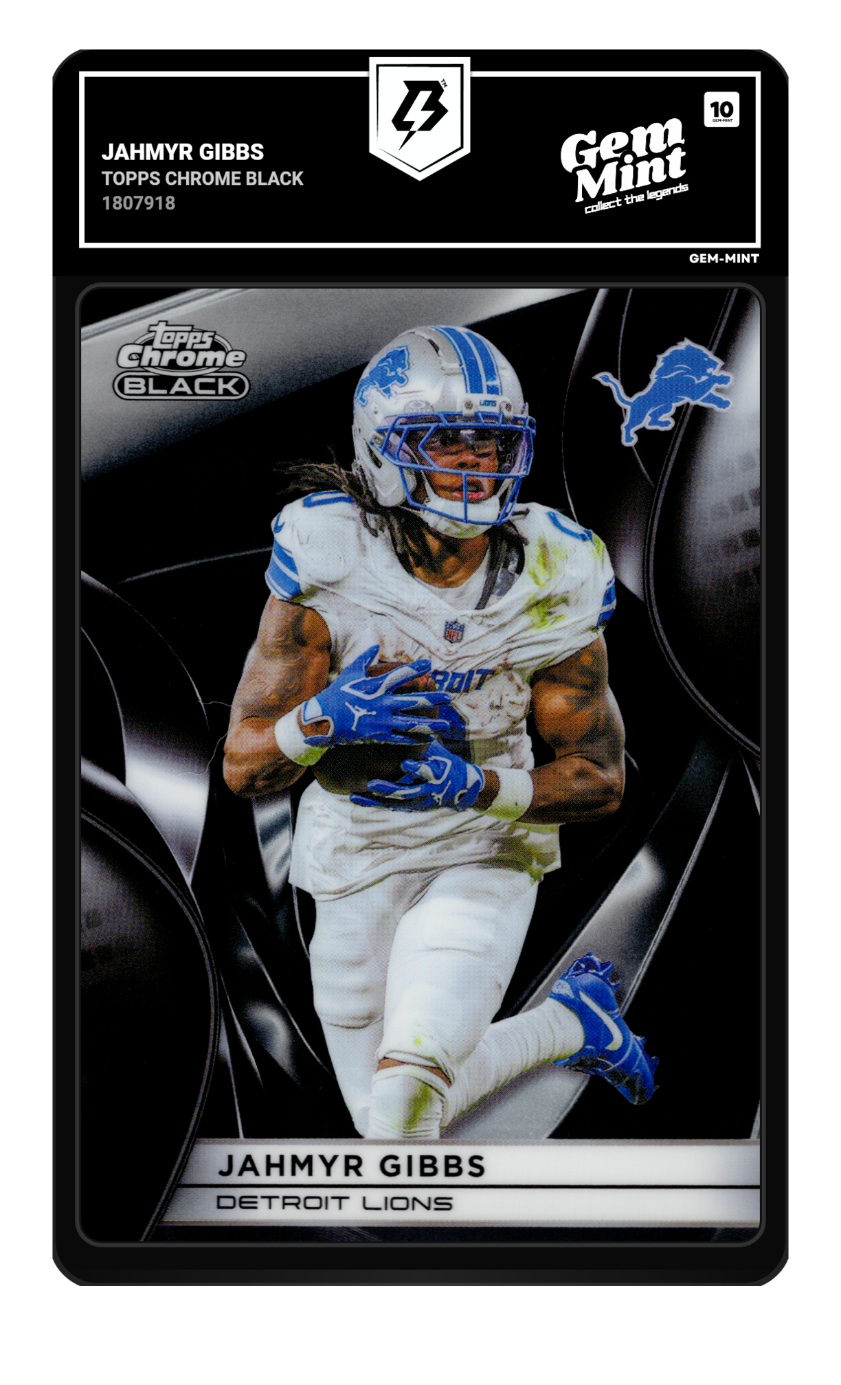 Jahmyr Gibbs graded 10