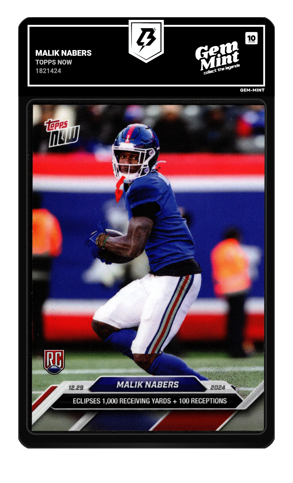 Malik Nabers graded 10