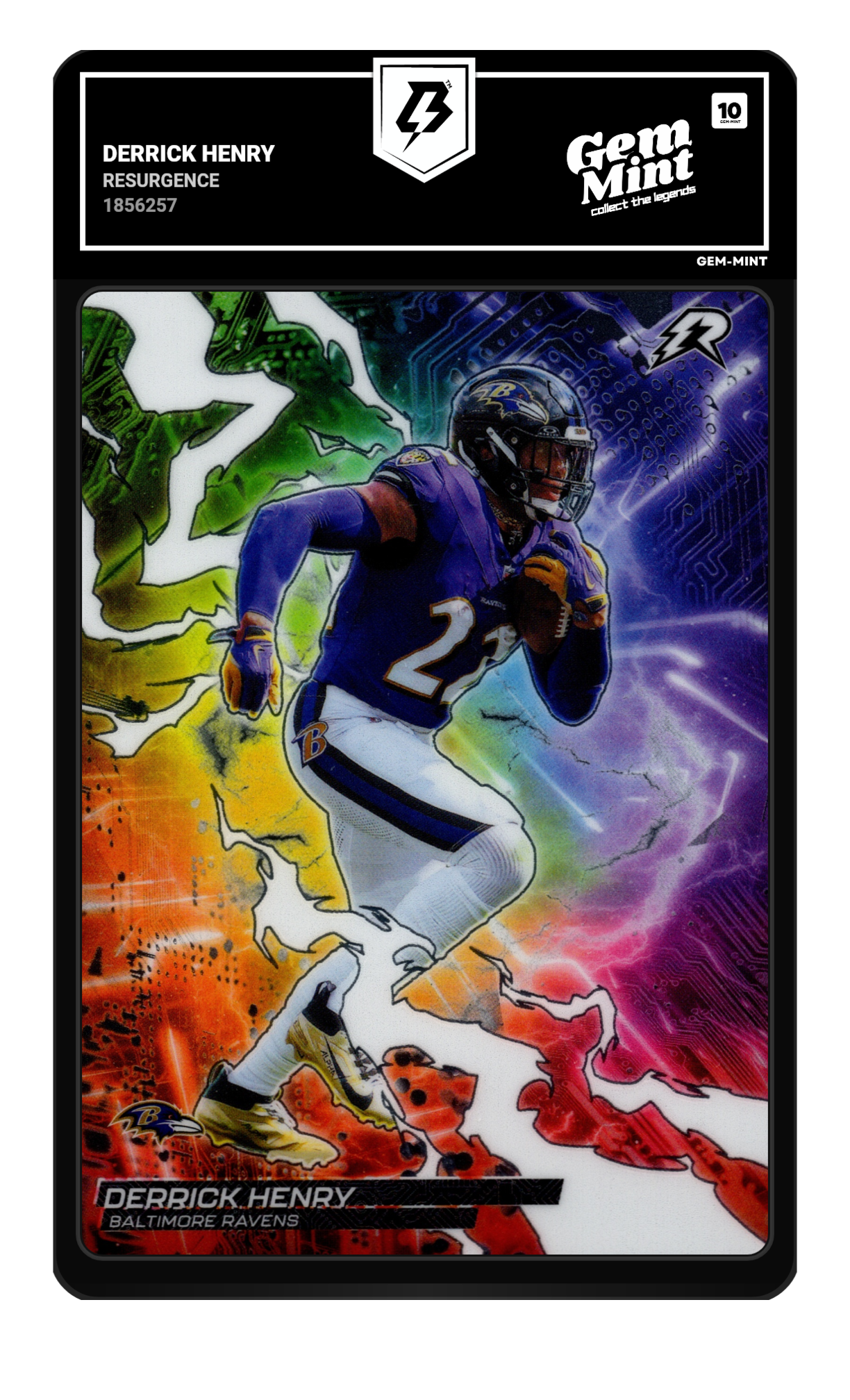 Derrick Henry graded 10