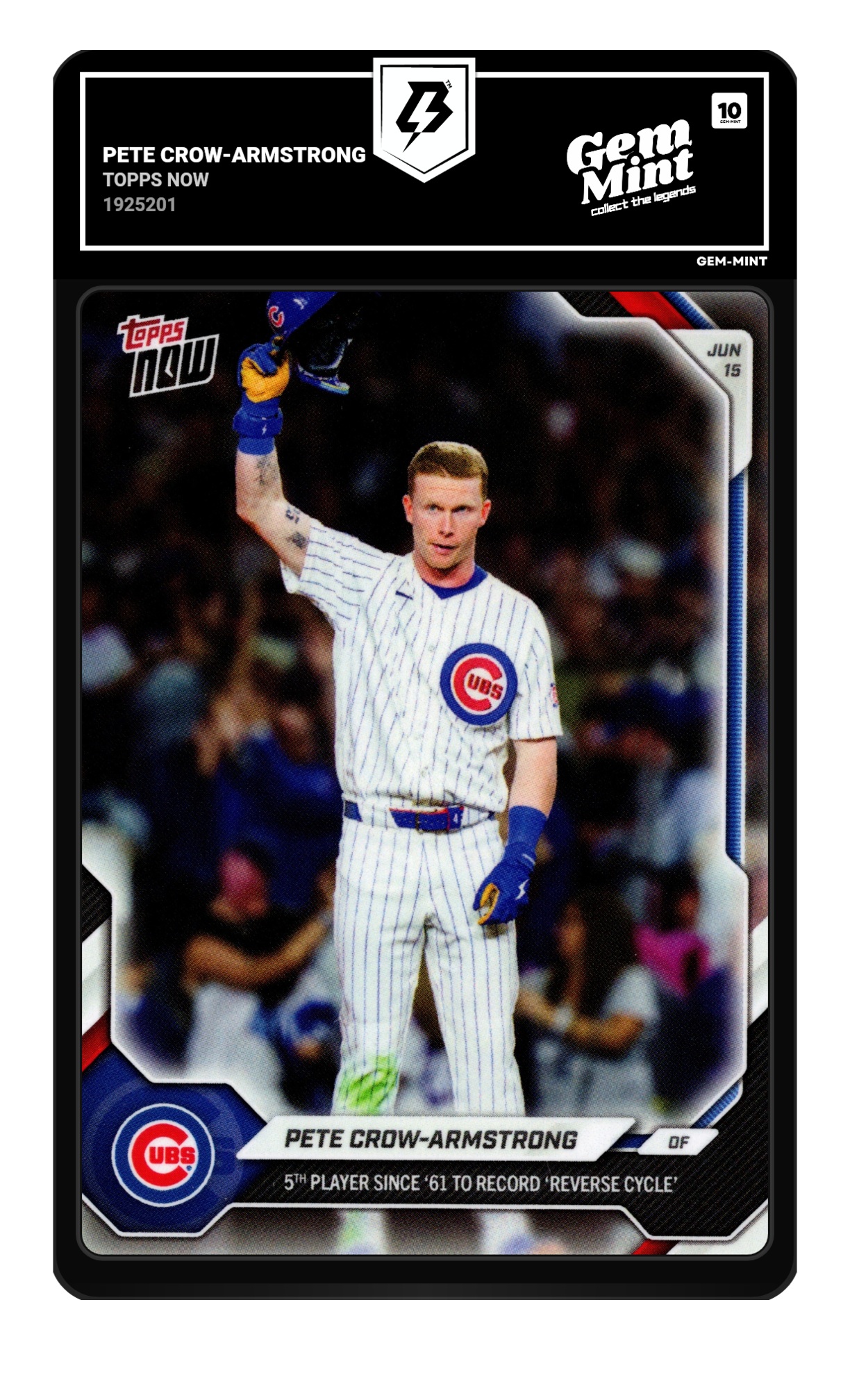 Pete Crow-Armstrong graded 10