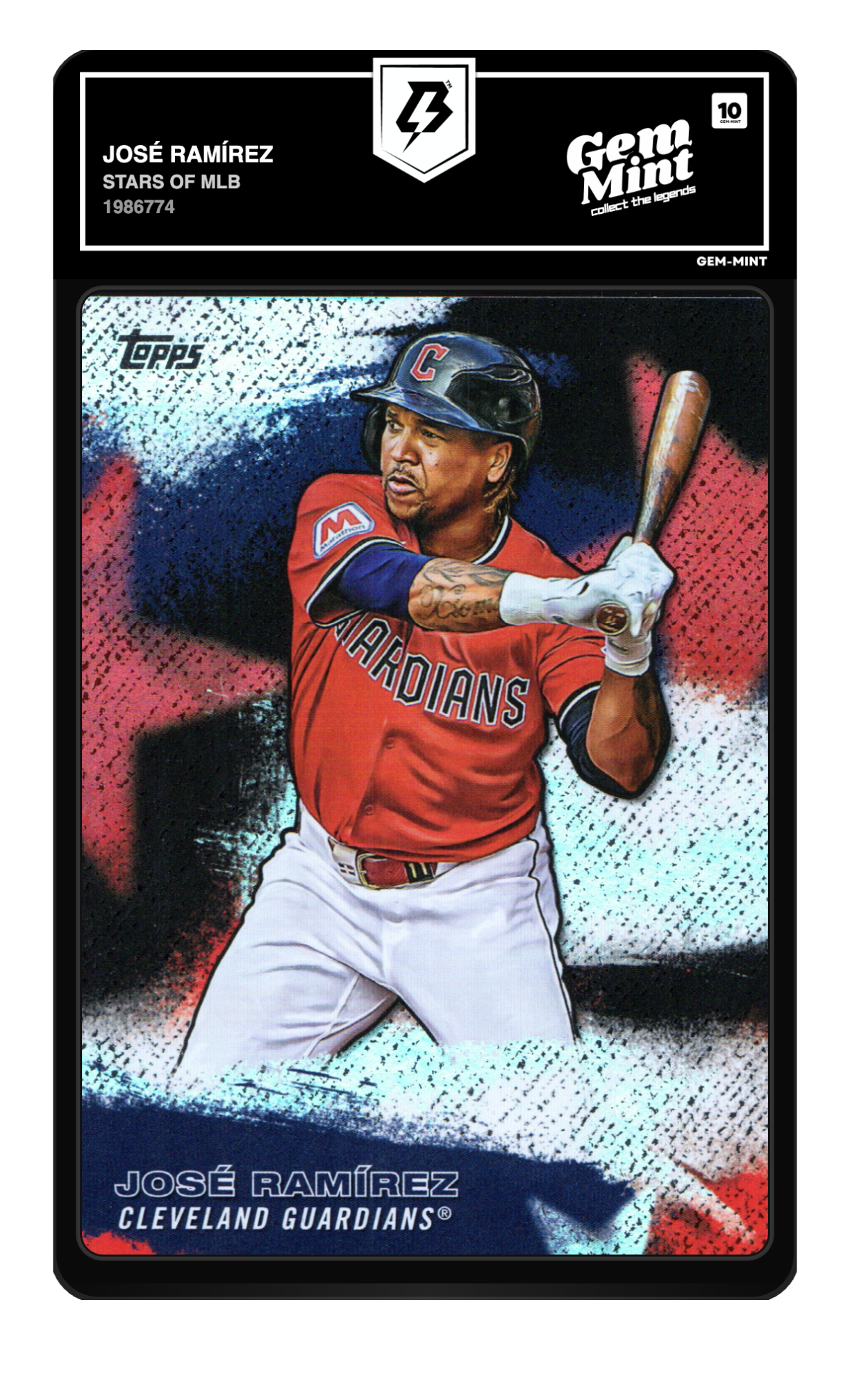 José Ramírez graded 10