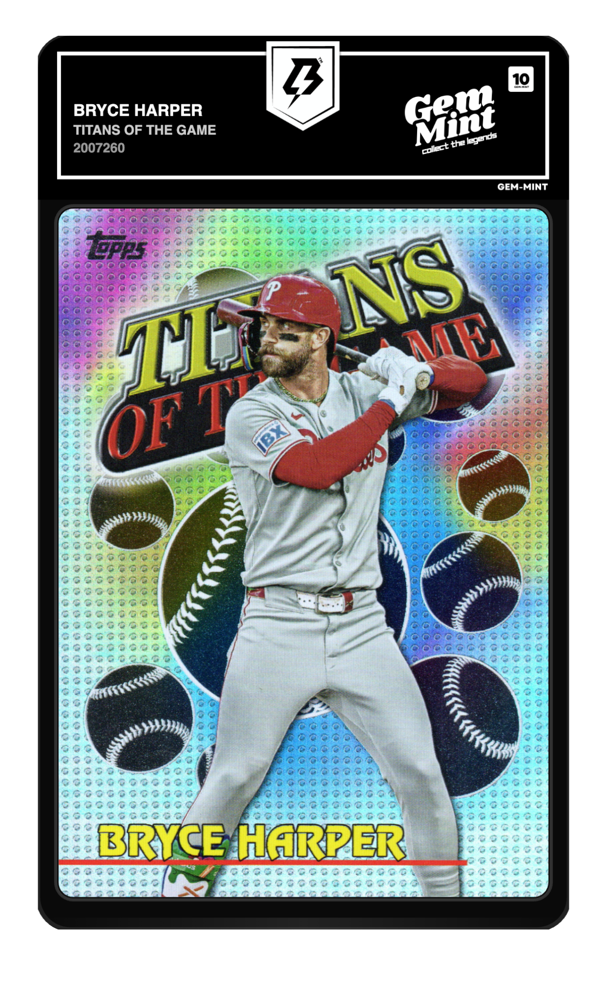 Bryce Harper graded 10