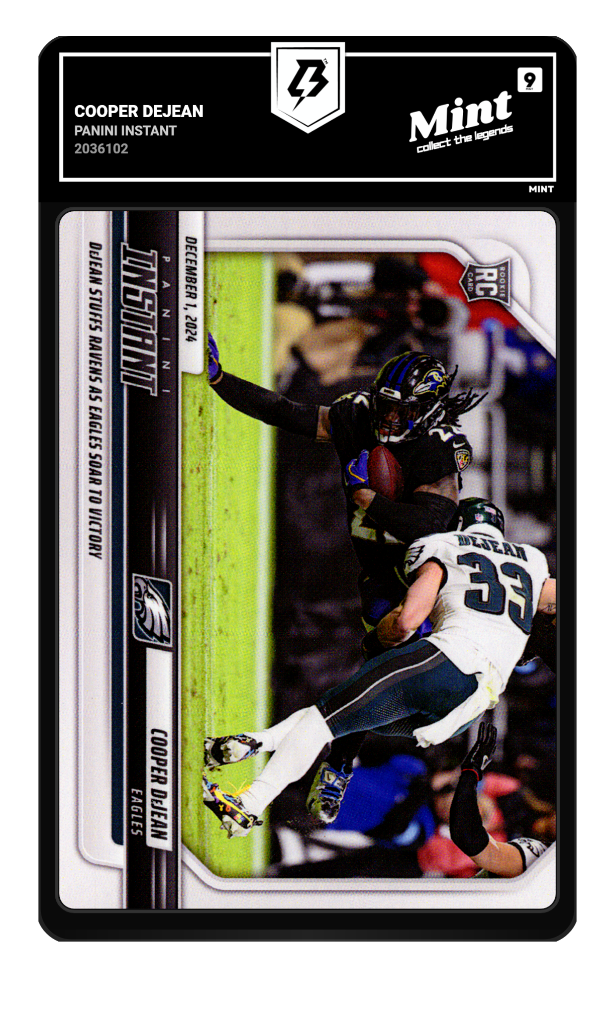 Cooper DeJean graded 9