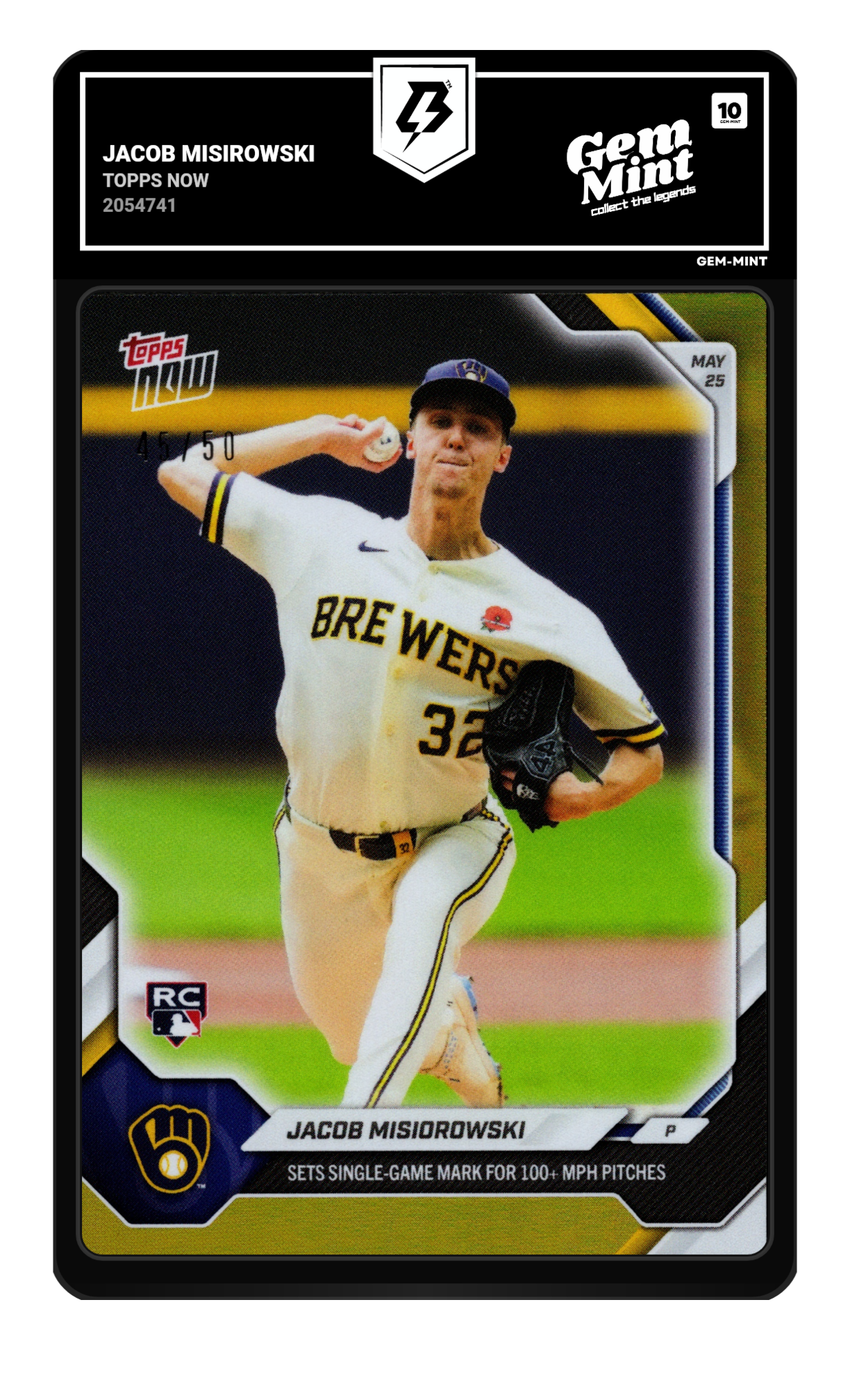 Jacob Misirowski graded 10