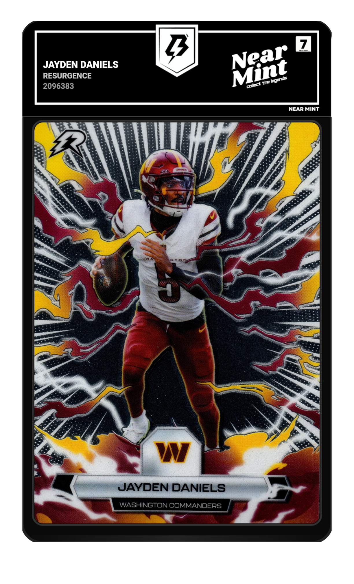 Jayden Daniels graded 7