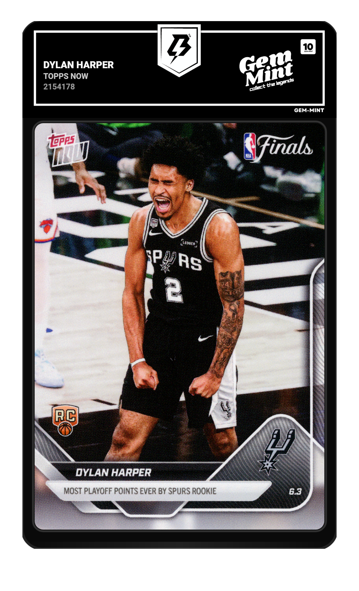 Dylan Harper graded 10