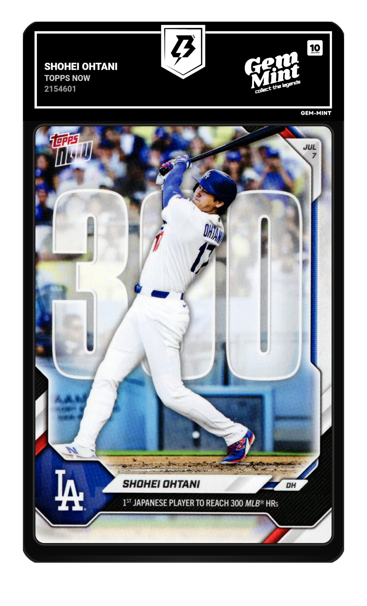 Shohei Ohtani graded 10