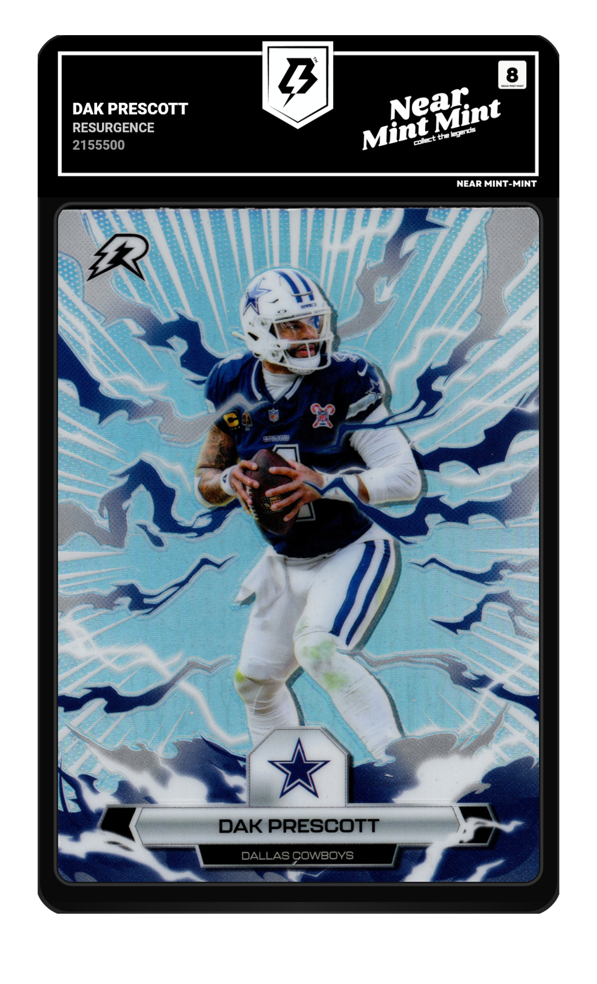 Dak Prescott graded 8