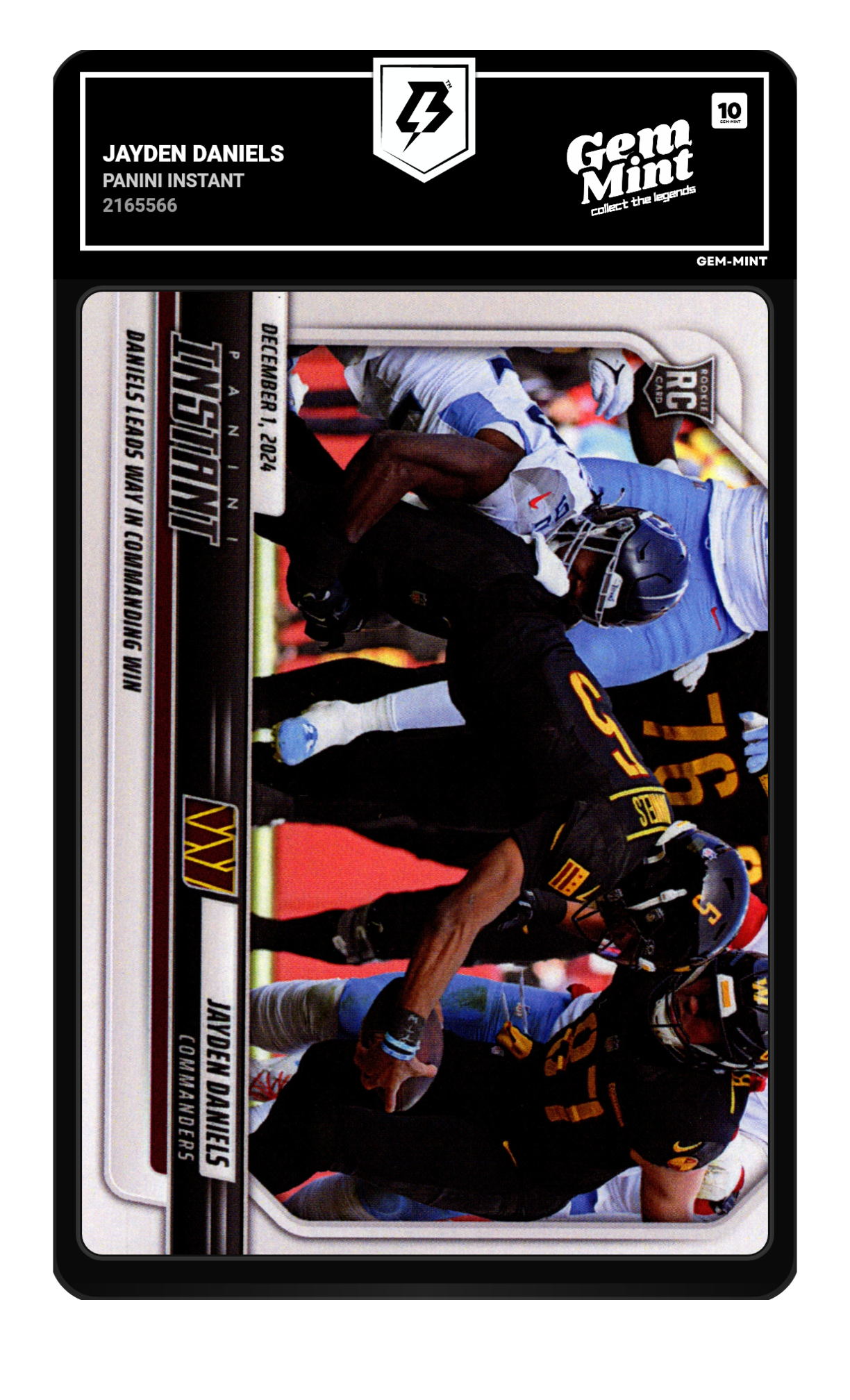 Jayden Daniels graded 10