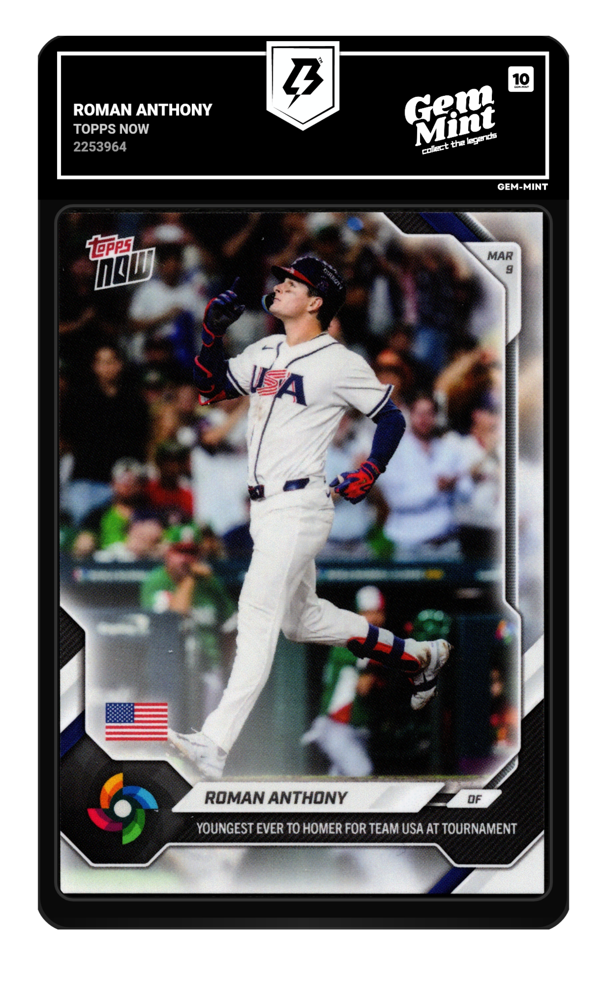 Roman Anthony graded 10