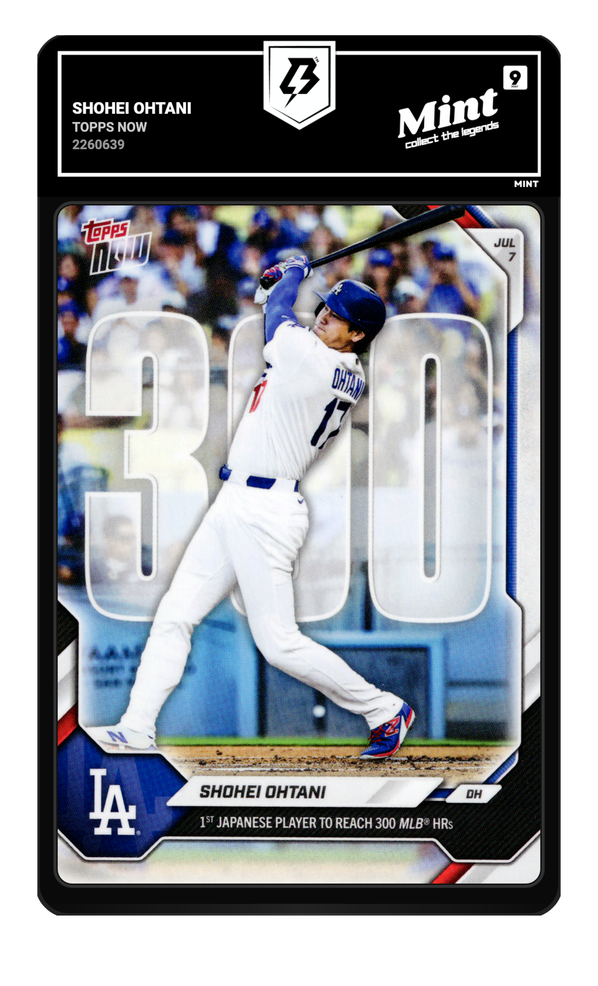 Shohei Ohtani graded 9