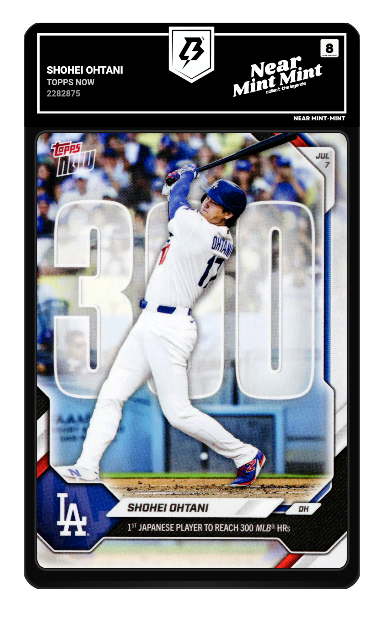 Shohei Ohtani graded 8