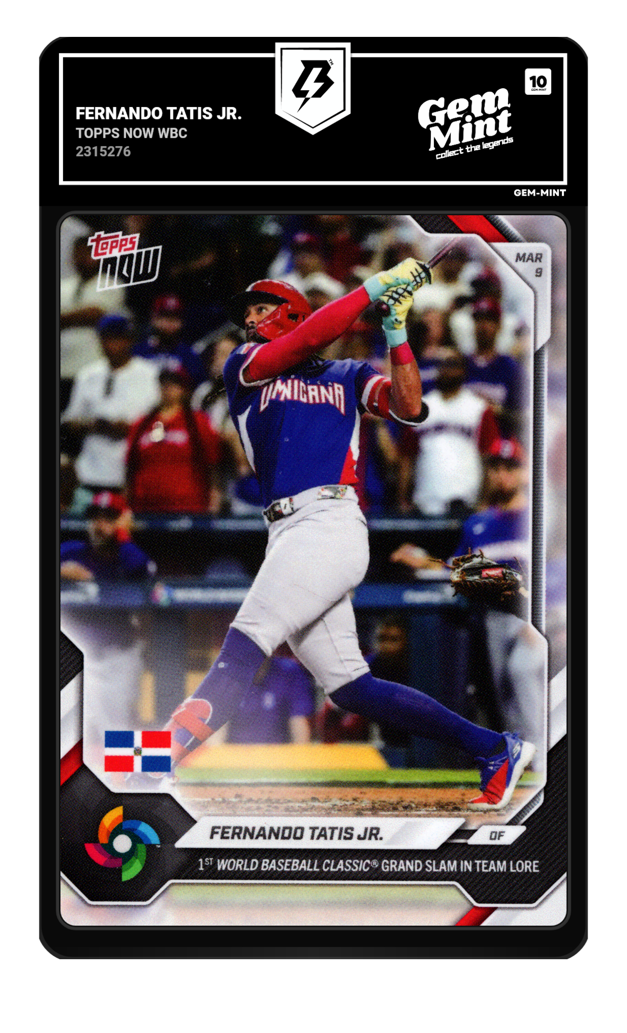 Fernando Tatis Jr. graded 10