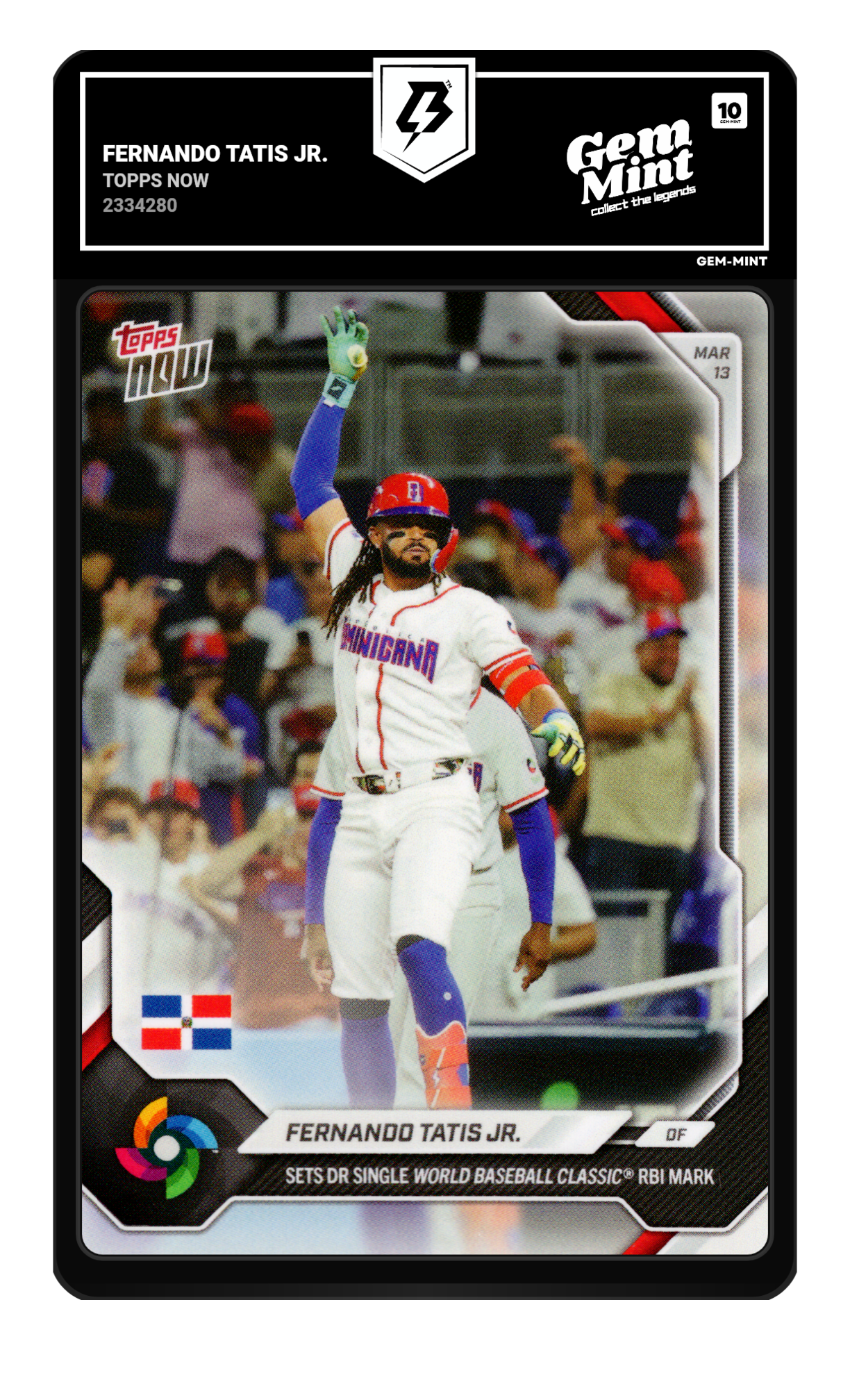 Fernando Tatis Jr. graded 10