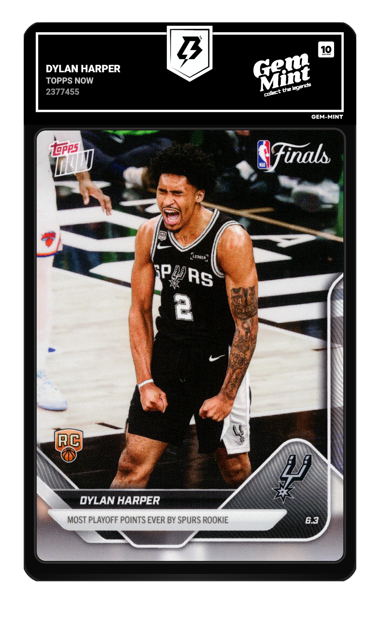 Dylan Harper graded 10