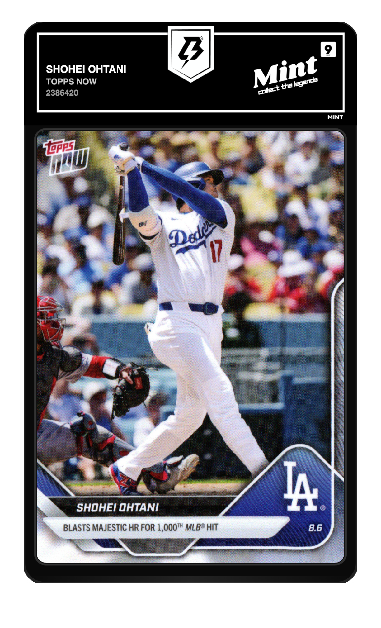 Shohei Ohtani graded 9