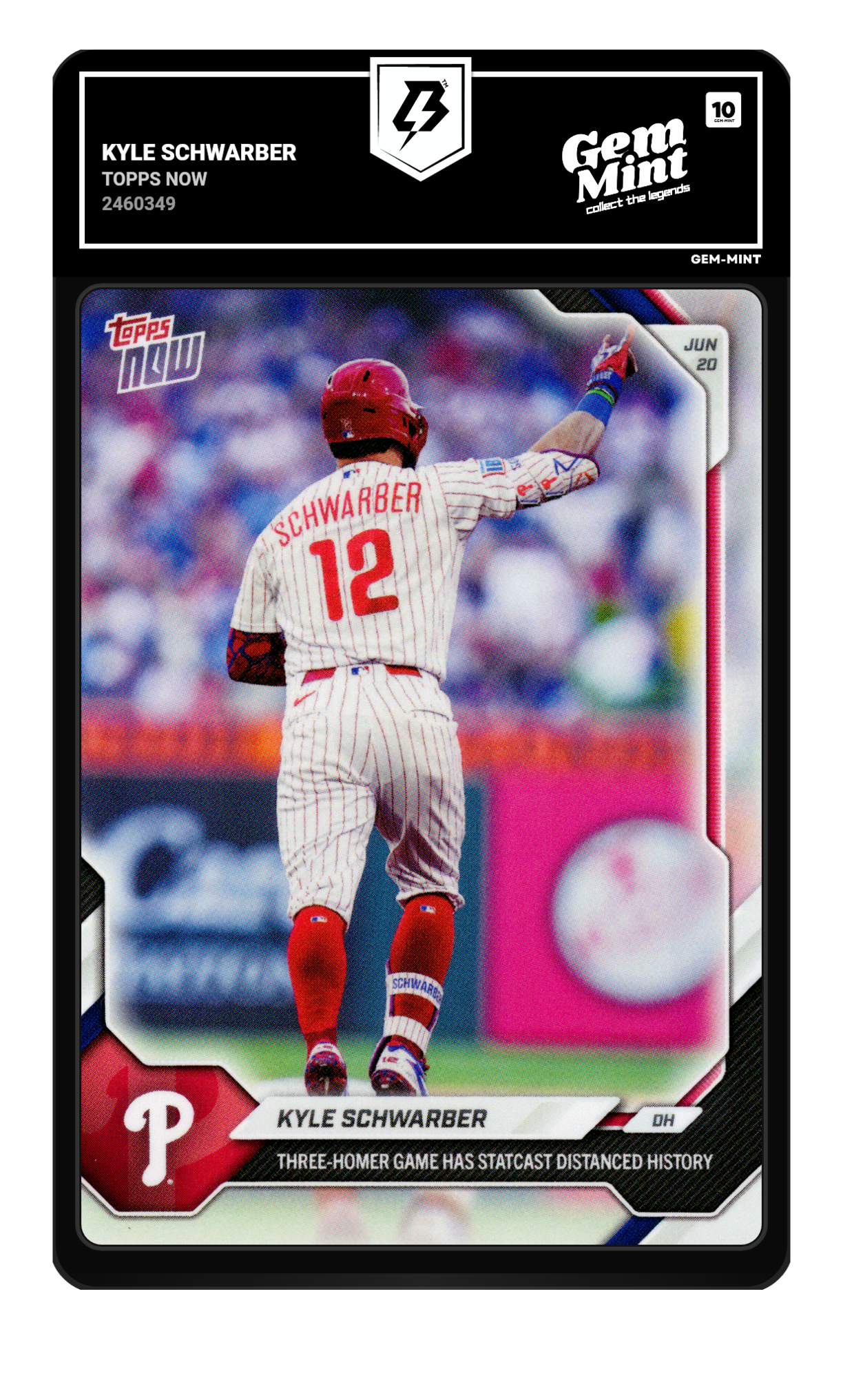 Kyle Schwarber graded 10