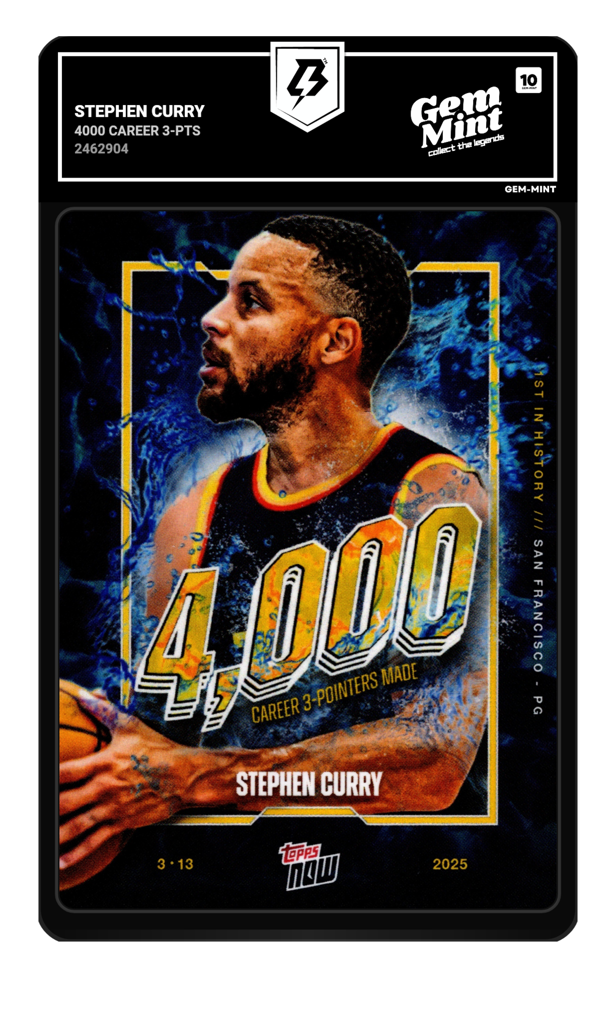 Stephen Curry graded 10