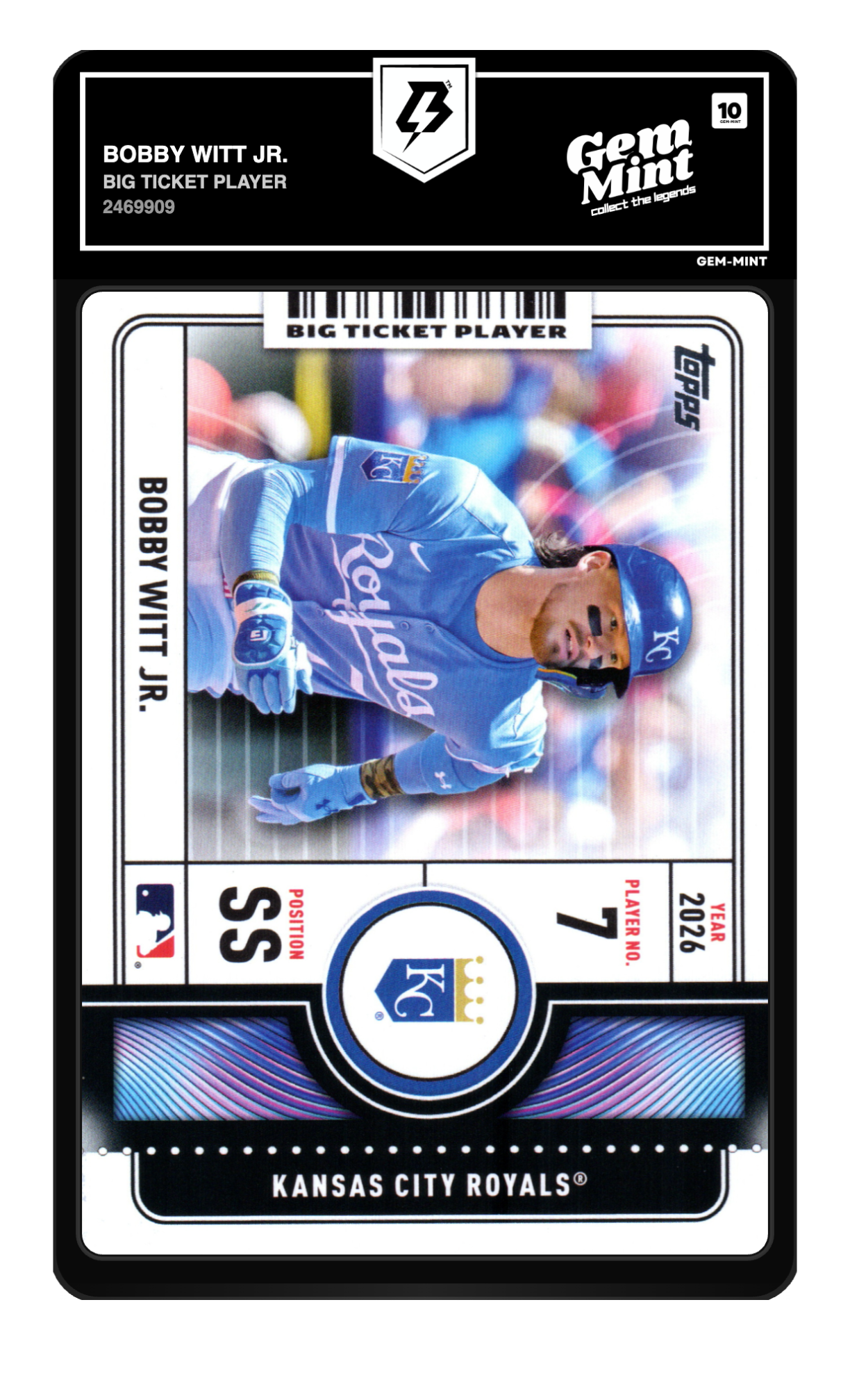 Bobby Witt Jr. graded 10