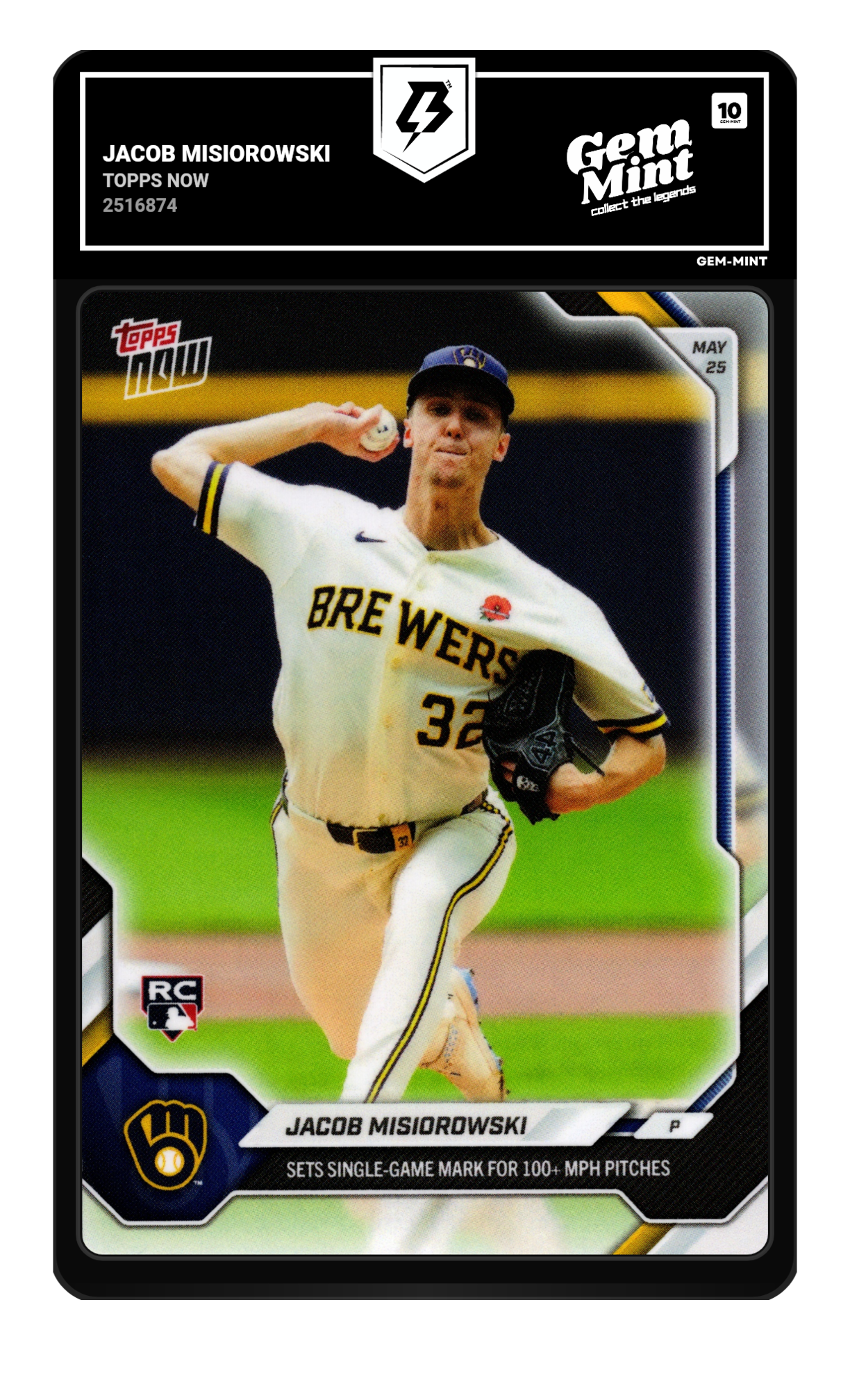 Jacob Misiorowski graded 10